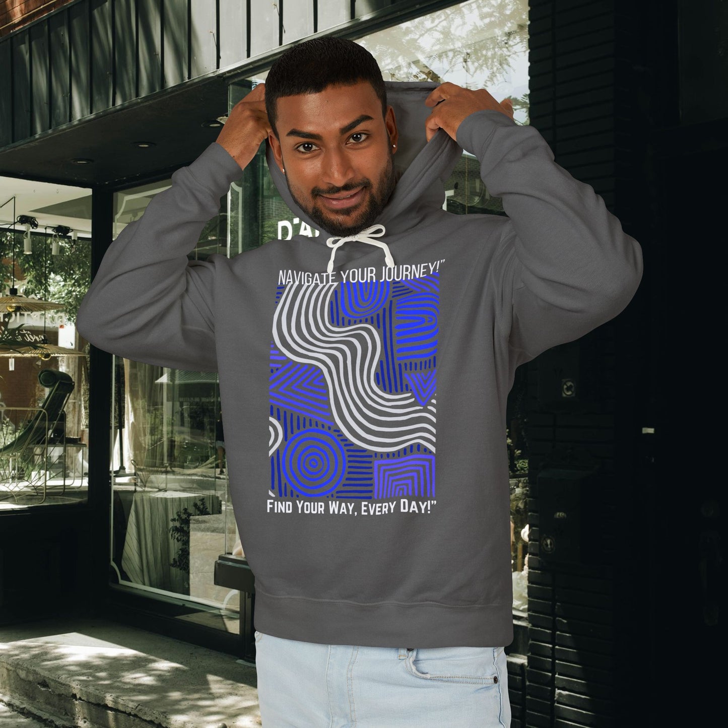 Unisex Lightweight Hooded Sweatshirt – N3+ Series USLWHSS PT2WW010_ Limited Edition Crafted Comfort by WesternWaves: