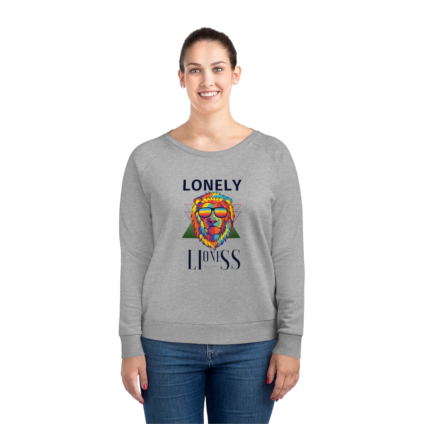 Women's Dazzler Relaxed Fit Sweatshirt _ N2+ Series WDRFSS PT2WW003_ Limited Edition Attribution to Stanley/Stella by WesternWaves: