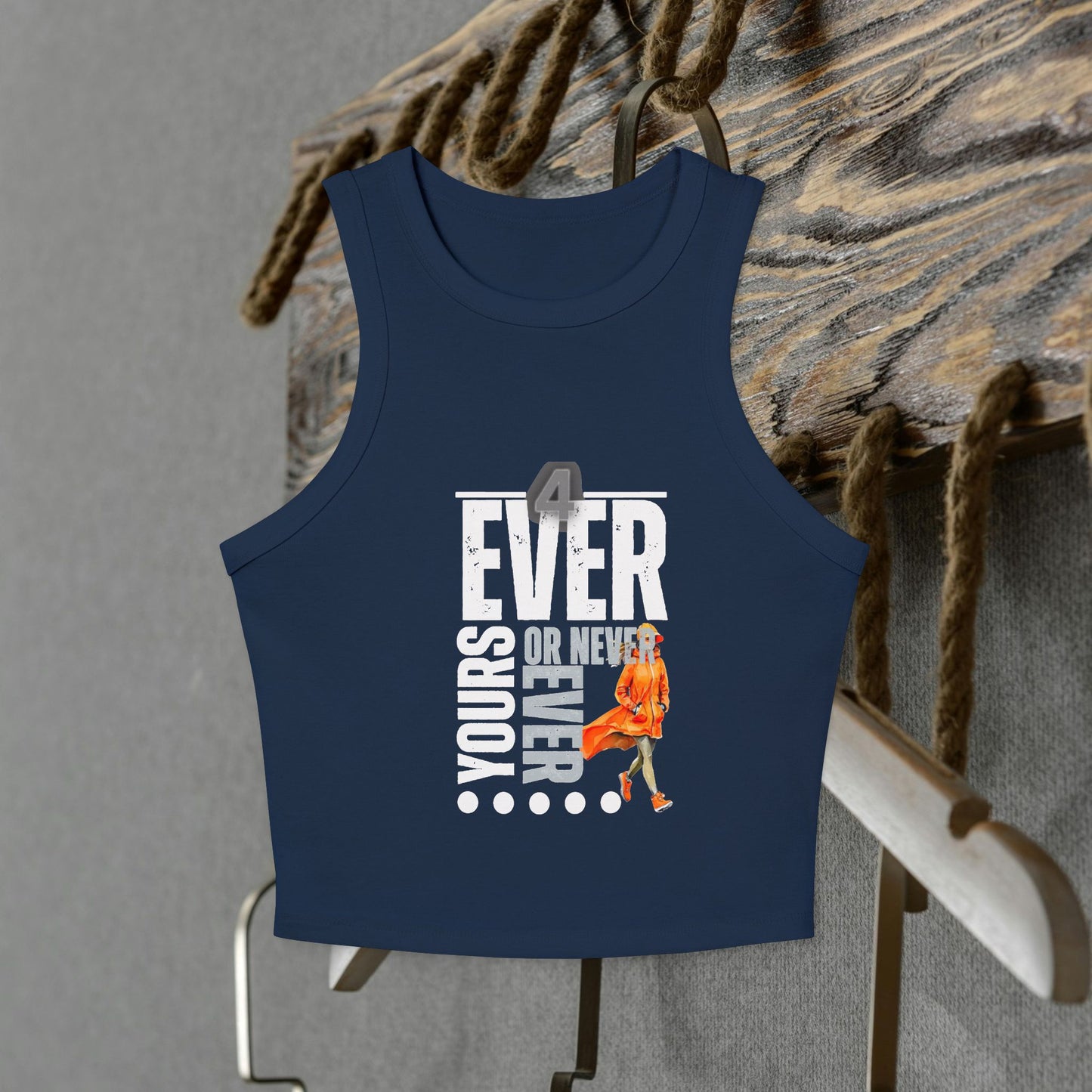 Women's Micro Rib Racer Tank Top_ N2+ Series WMRRT PT2WW005_ Limited Edition Style & Comfort by WesternWaves:
