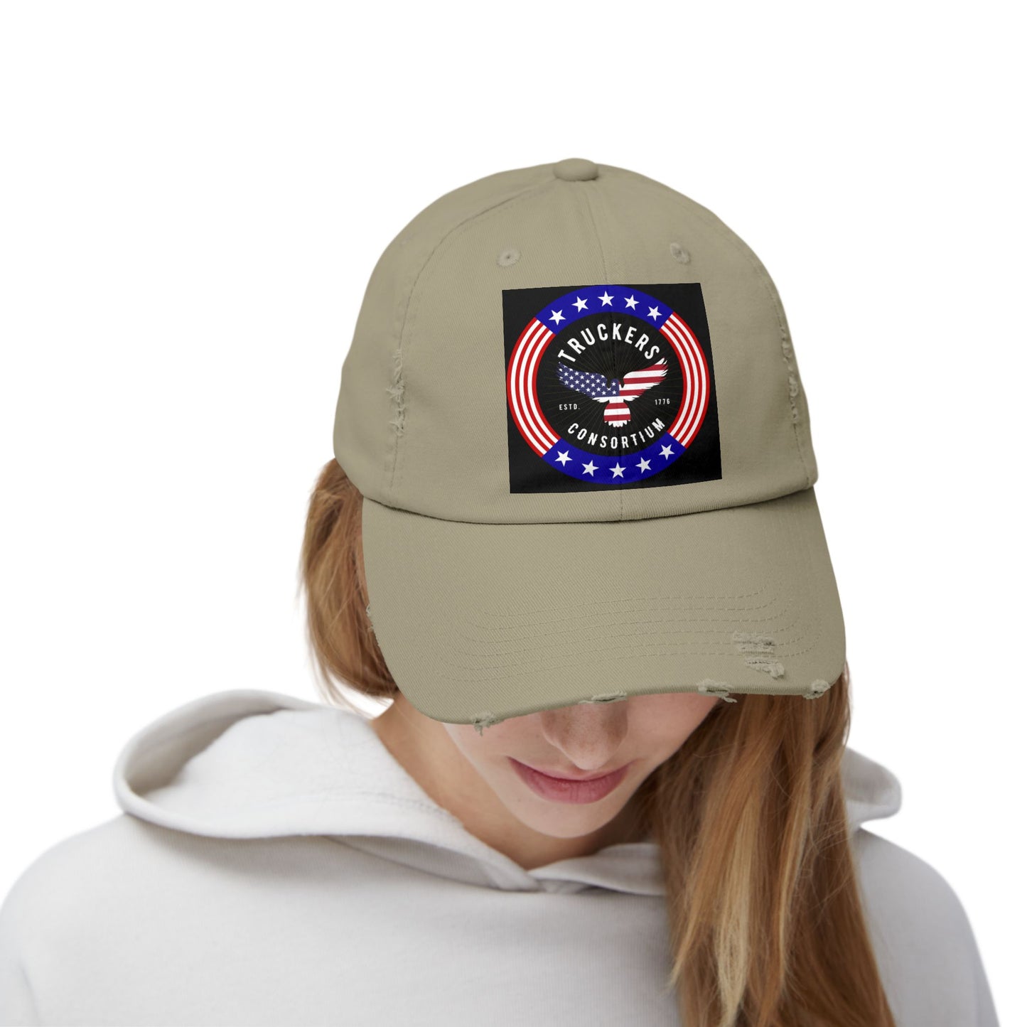 Unisex Distressed Cap_ N2 Series USDCAP PT2WW003_ Limited Edition Style & Comfort by WesternWaves: