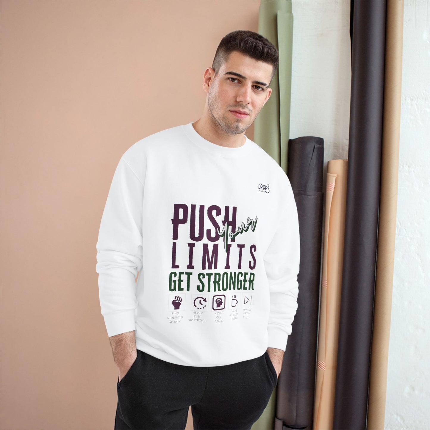 Champion Sweatshirt_ N7+ Series CHAMPSSHIRT PT2WW001_ Limited Edition comfort & Durability by WesternWaves:s