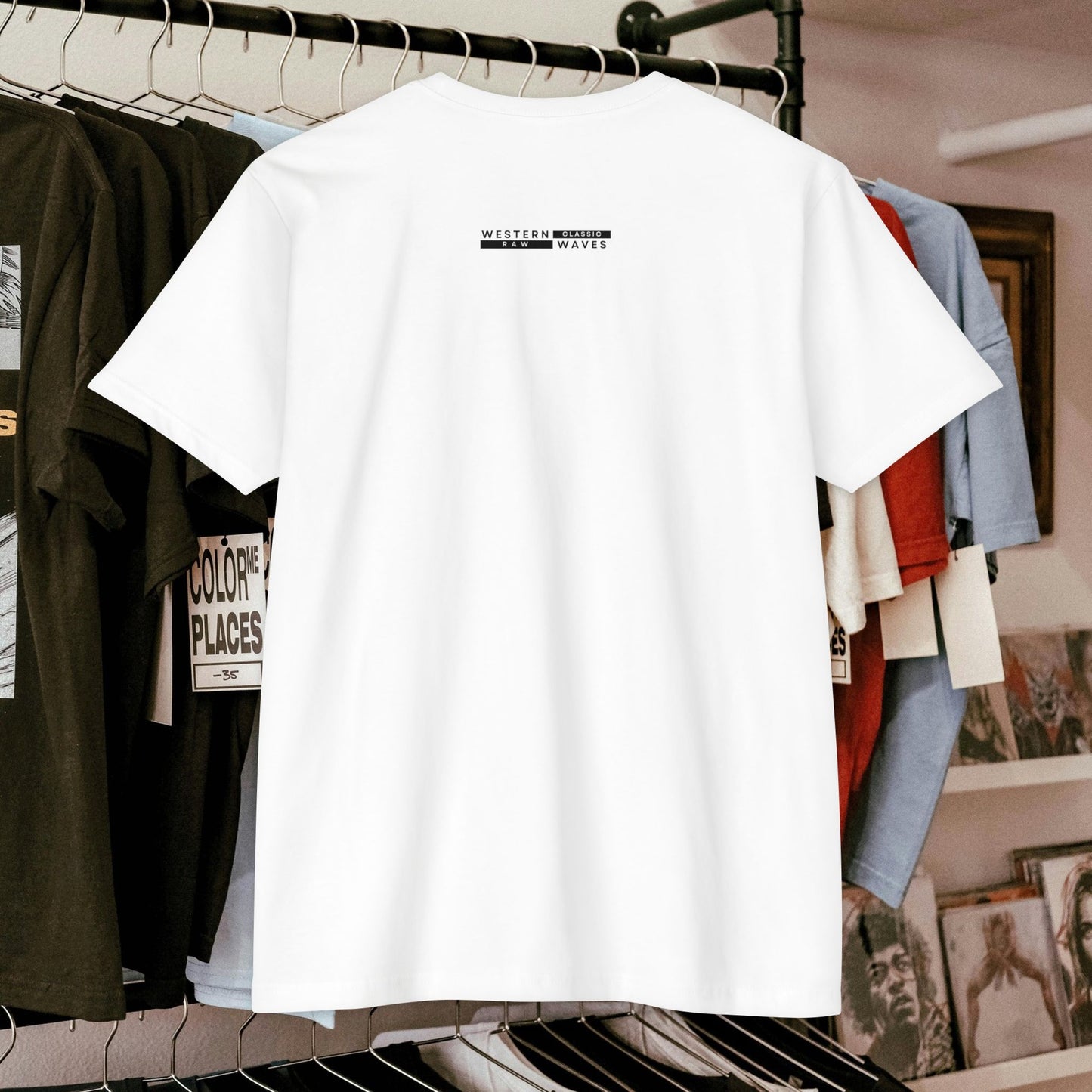 Unisex CVC Jersey T-shirt_ 16 June 2025_ Limited Edition Casual Fashion by WesternWaves: