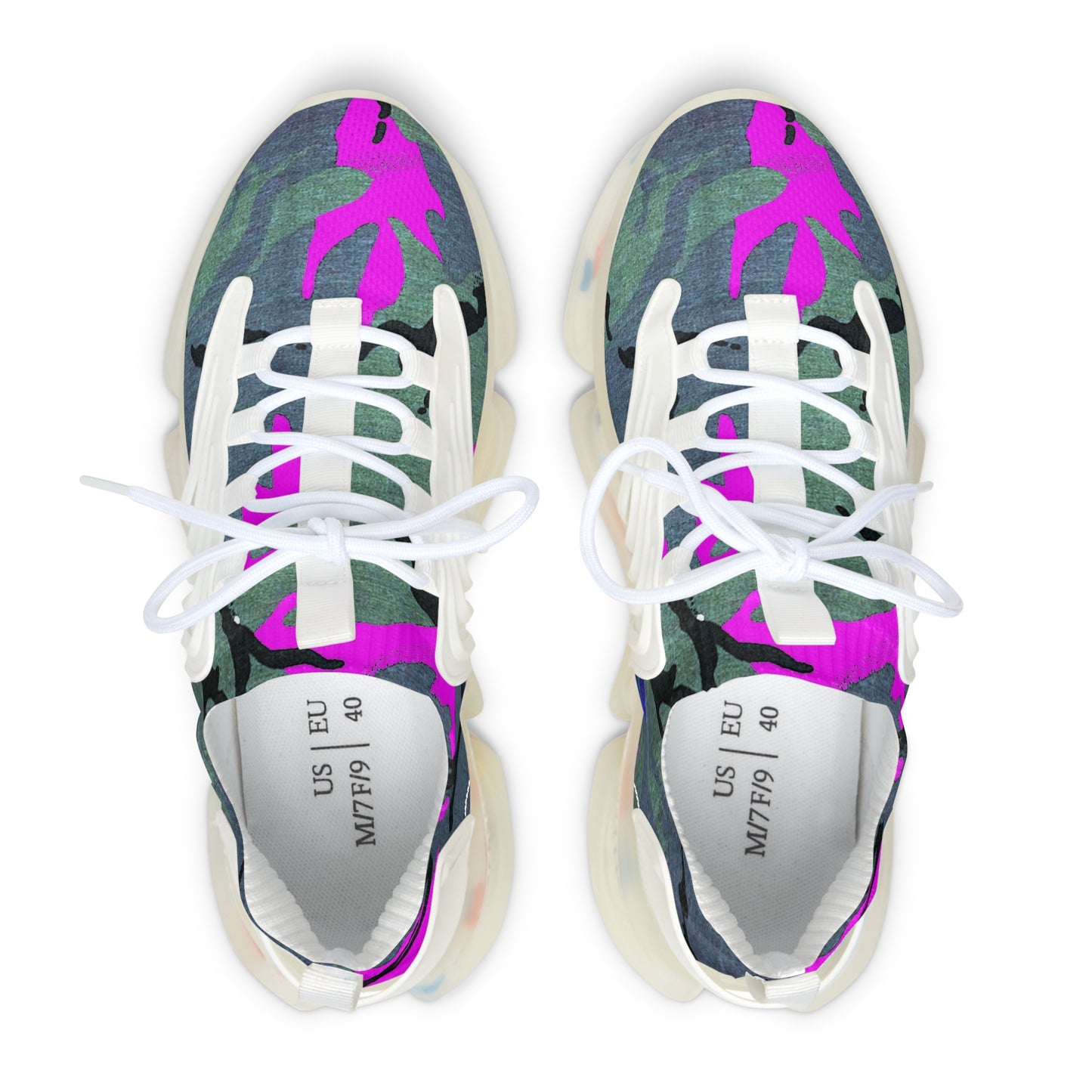Women's Mesh Sneakers_ N+ Series WMS PT2WW003_ Limited Edition by WesternWaves: