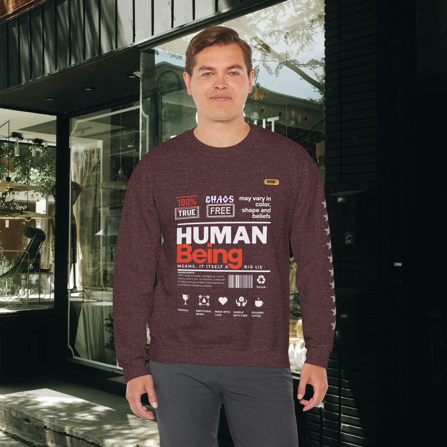 Unisex Heavy Blend™ Crewneck Sweatshirt_ N2 Series UHBCSS PT2WW019_ Limited Edition Pure Luxury By WesternWaves: