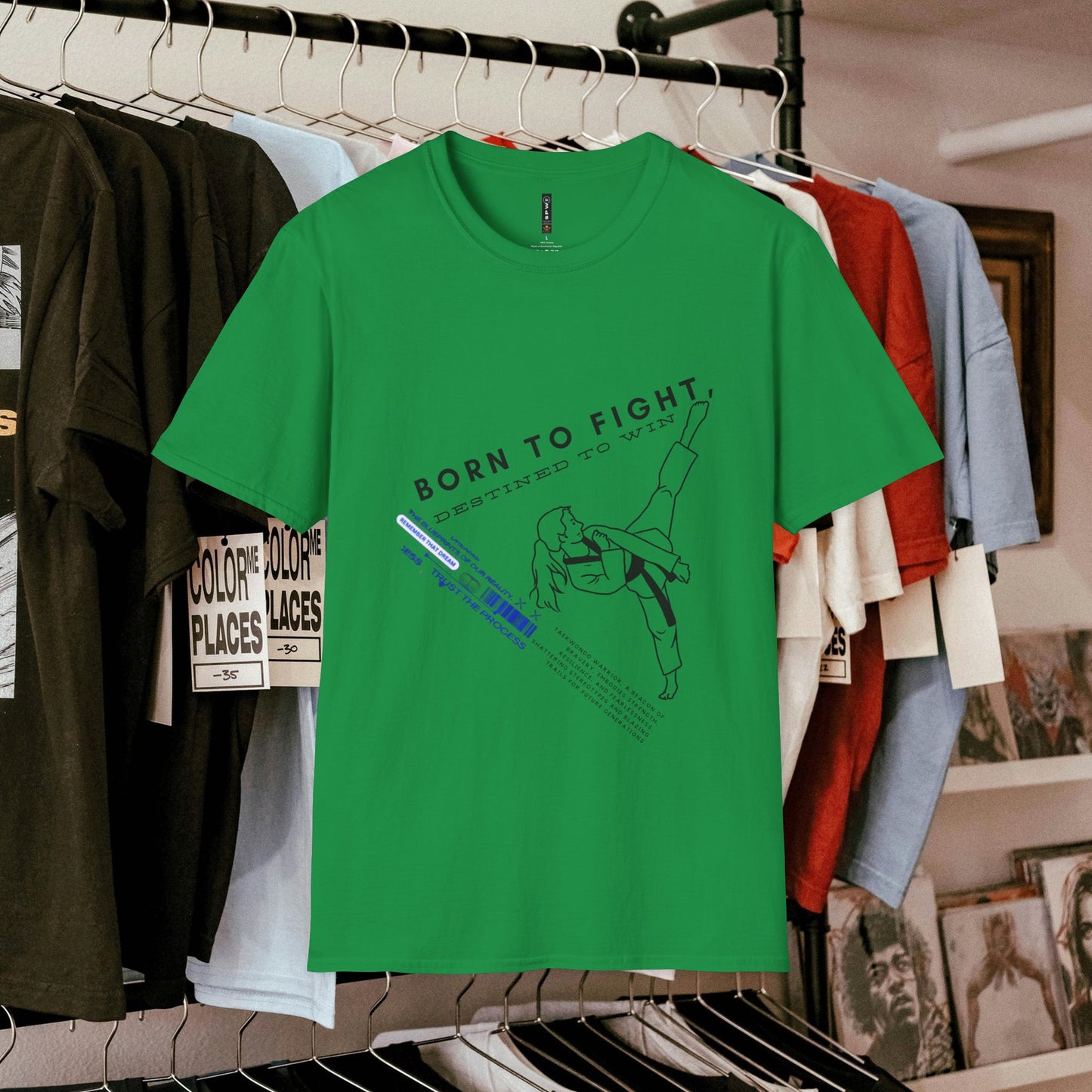 Unisex Softstyle T-Shirt_ N3+ Series USSTS FT2WW004_ Limited Edition by WesternWaves: