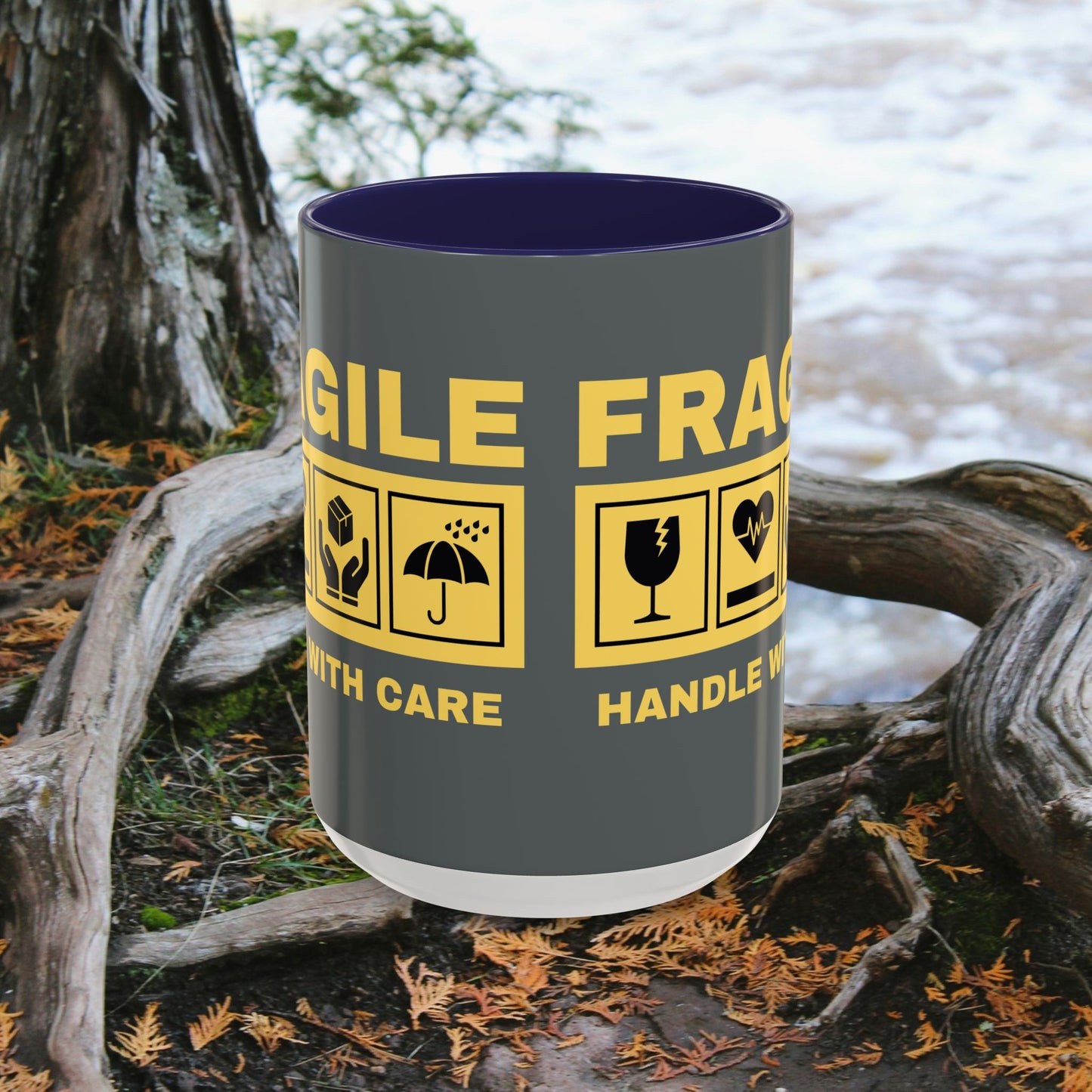 Accent Coffee Mug 11, 15oz_ N3+ Series ACM11OZ PT2WW017_ Limited Edition Perfect Blend of Style by WesternWaves: