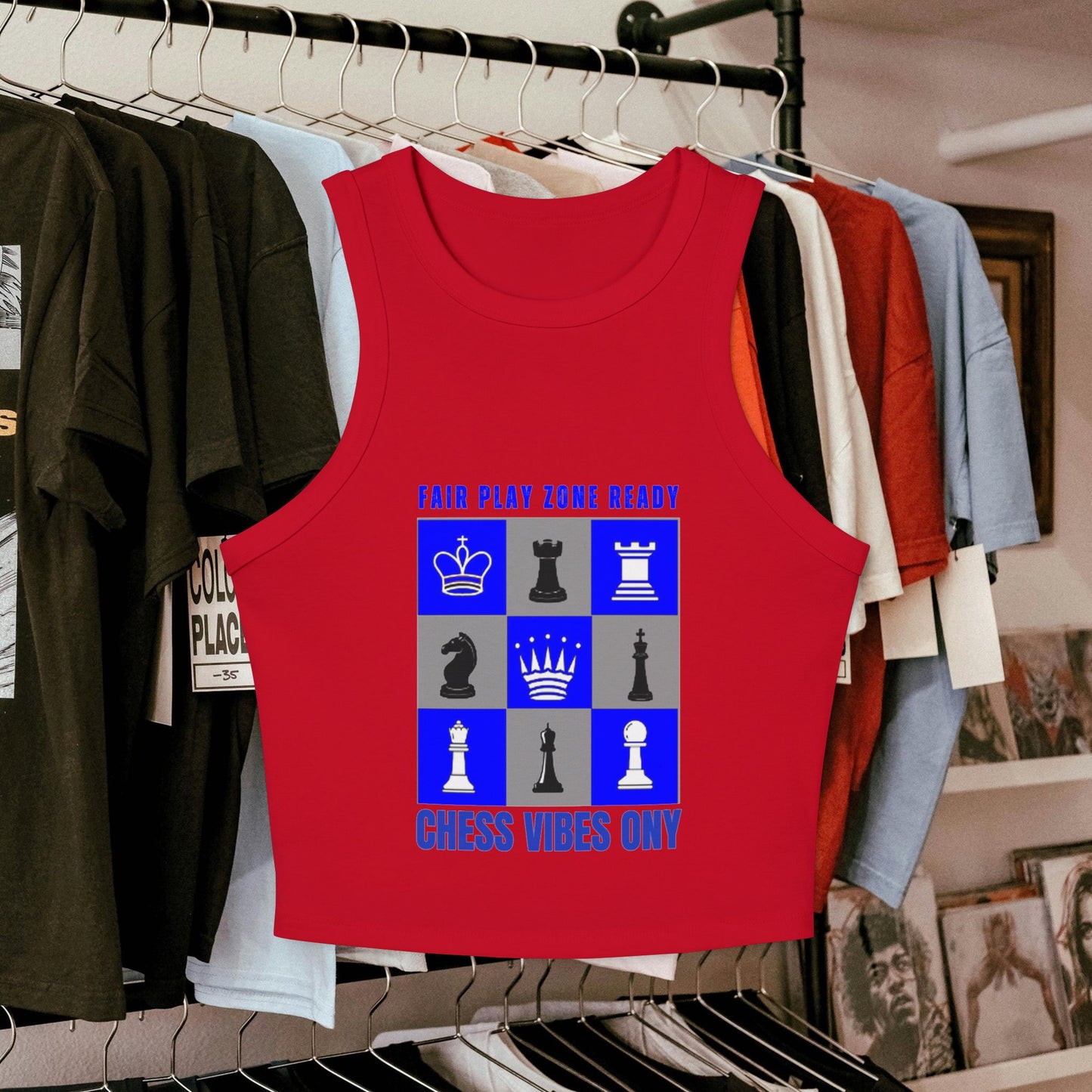 Women's Micro Rib Racer Tank Top_ N2+ Series WMRRT PT2WW009_ Limited Edition Style & Comfort by WesternWaves:
