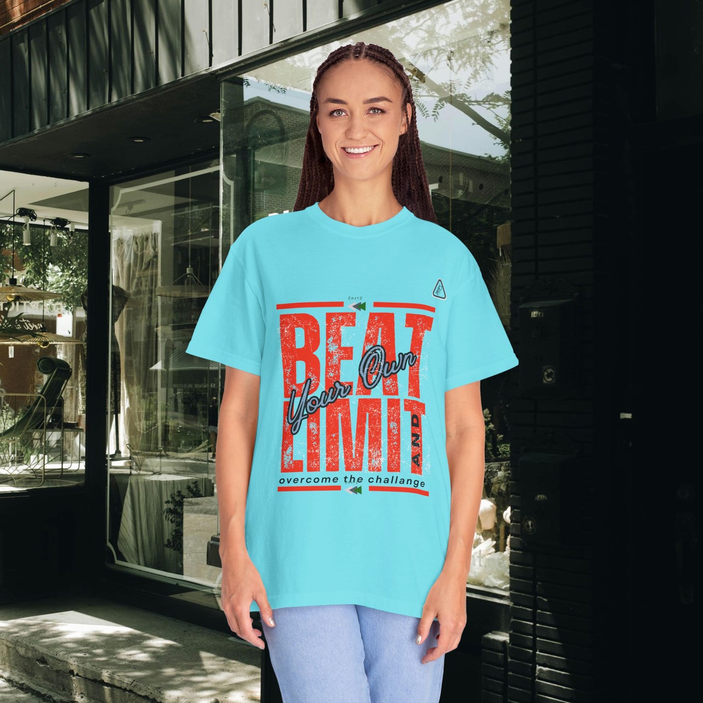 Unisex Garment-Dyed T-shirt_ N2 Series USGDTS PT2WW002_ Comfort Colors 1717_ WesternWaves Limited Edition: