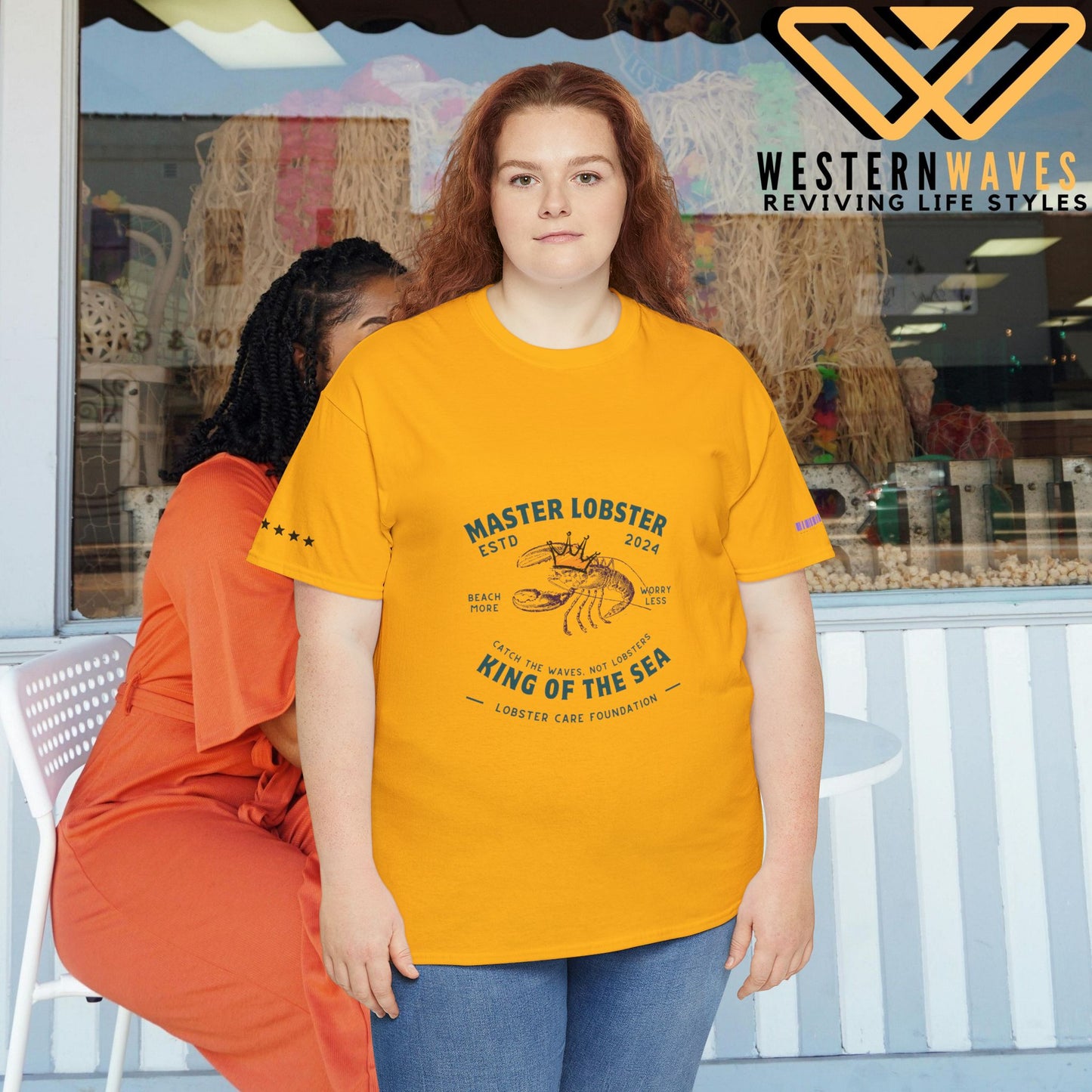 Unisex Heavy Cotton Tee_ Crafted from premium 100% cotton_ N2+ Series UHCT PT2WW007_ Limited Edition Maximum Comfort by WesternWaves:
