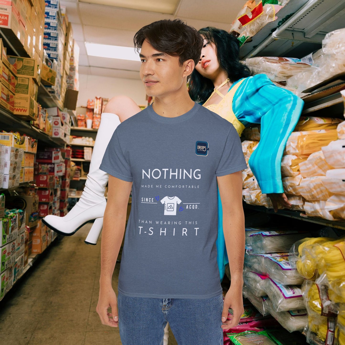 Comfort Graphic Tee_ N7+ Series CGTEE PT2WW001_ Limited Edition by WesternWaves: