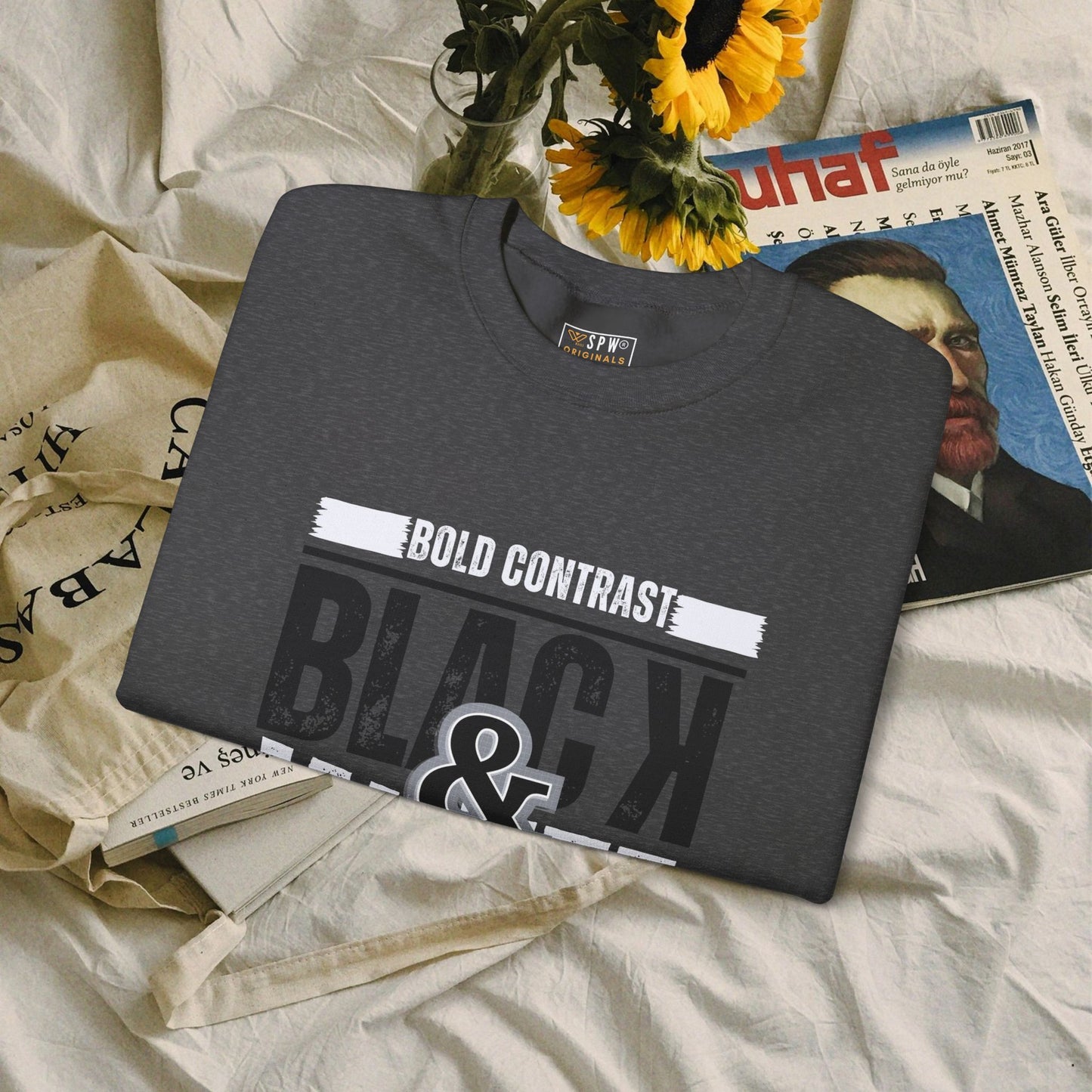 Unisex Heavy Blend™ Crewneck Sweatshirt_ N+ Series UHBCSS PT2WW028_ Limited Edition by WesternWaves: