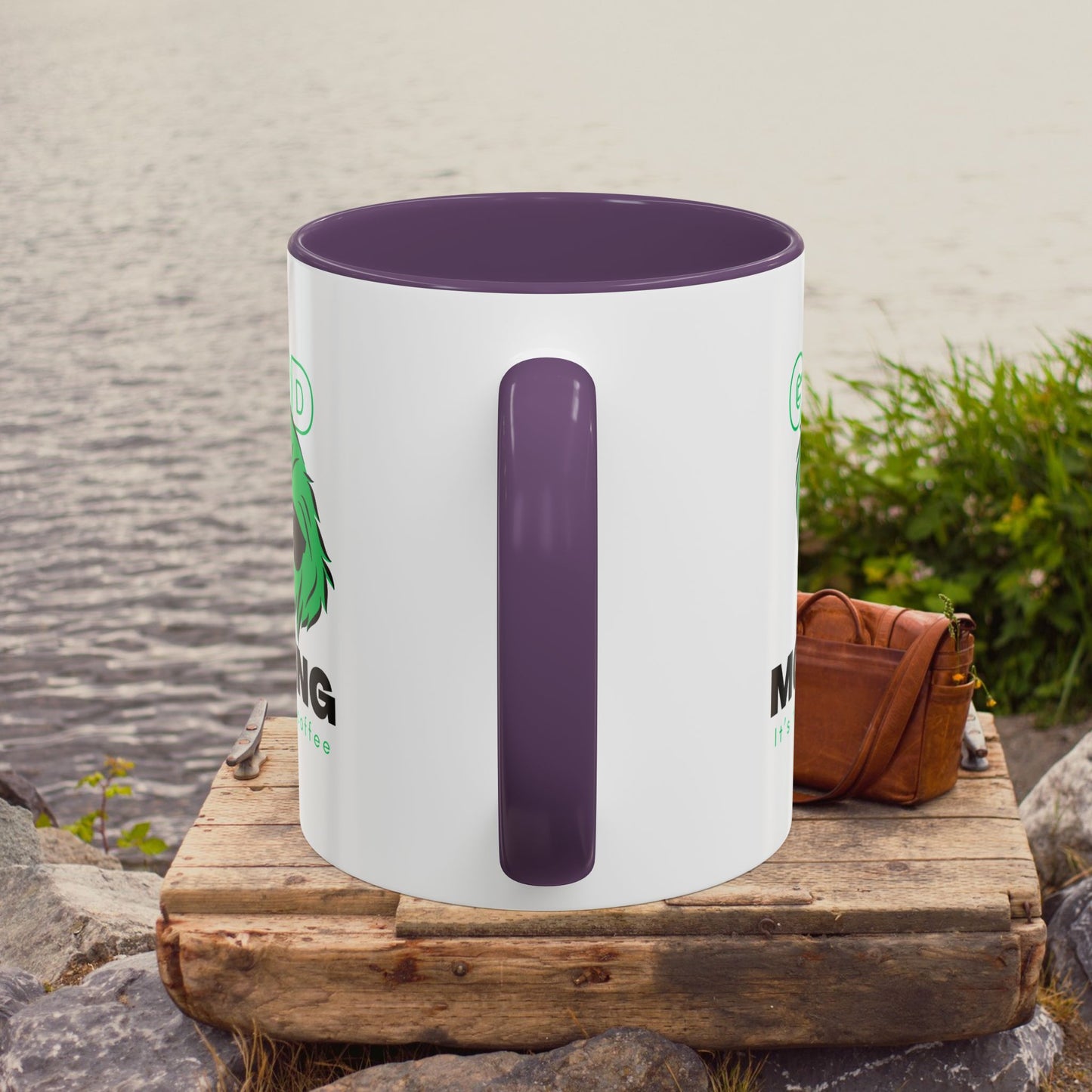 Accent Coffee Mug (11, 15oz)_ N+ Series ACMUG PT2WW012_ Limited Edition Mug by WesternWaves
