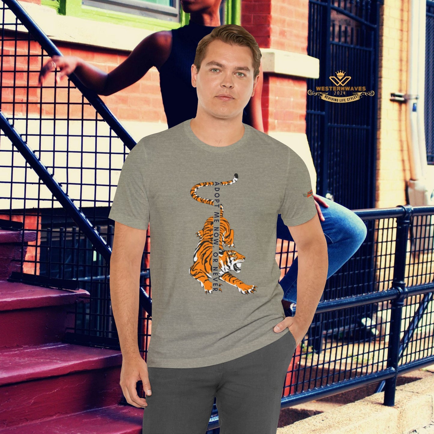 Unisex Jersey Short Sleeve Tee_ N2 Series PT2WW003_Limited Edition by WesternWaves: