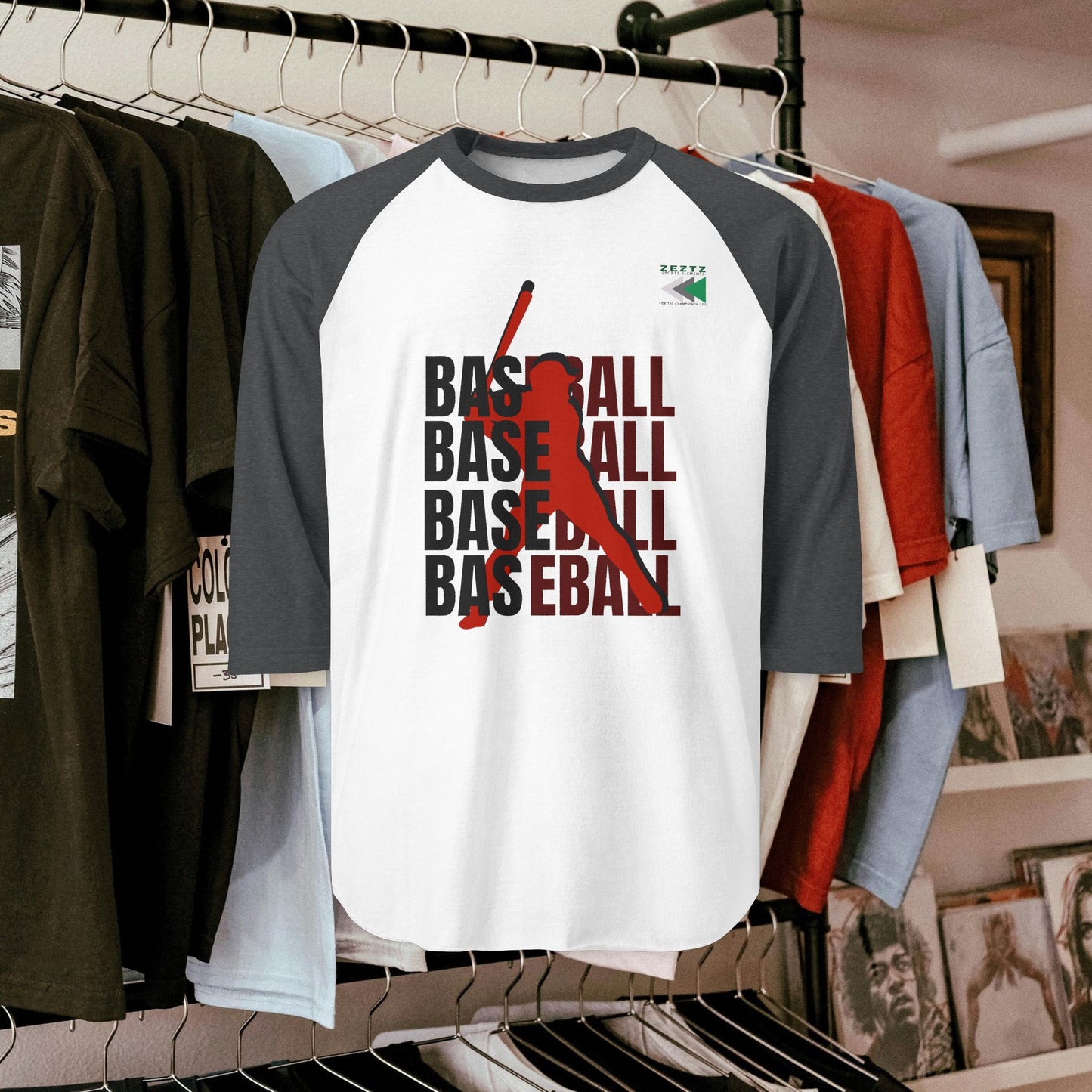 Unisex Baseball Tournament Raglan Shirt_ Series N8+ USBBTRS PT2WWW001_ Limited Edition Vintage Sports Tee by WesternWaves: