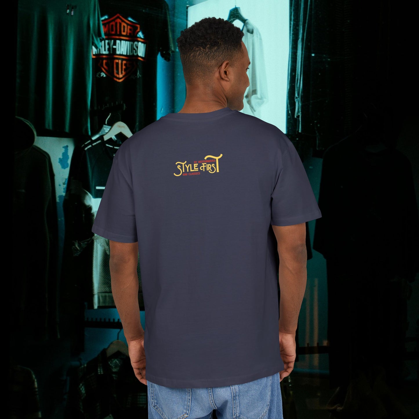 Unisex Heavy Oversize Tee_ N3+ Series USHBOZTEE Pt2WW001_ Limited Edition Oversized Tees by WesternWaves: