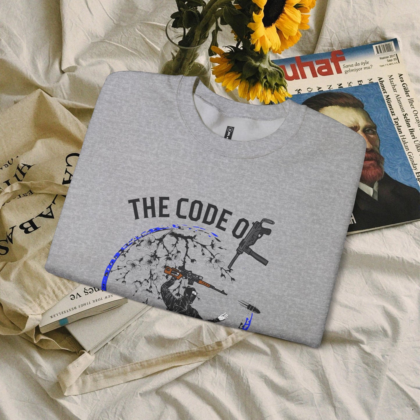 Unisex Heavy Blend™ Crewneck Sweatshirt_ N3+ Series UHBCSS PT2WV010_ Limited Edition Timeless Style by WesternWaves: