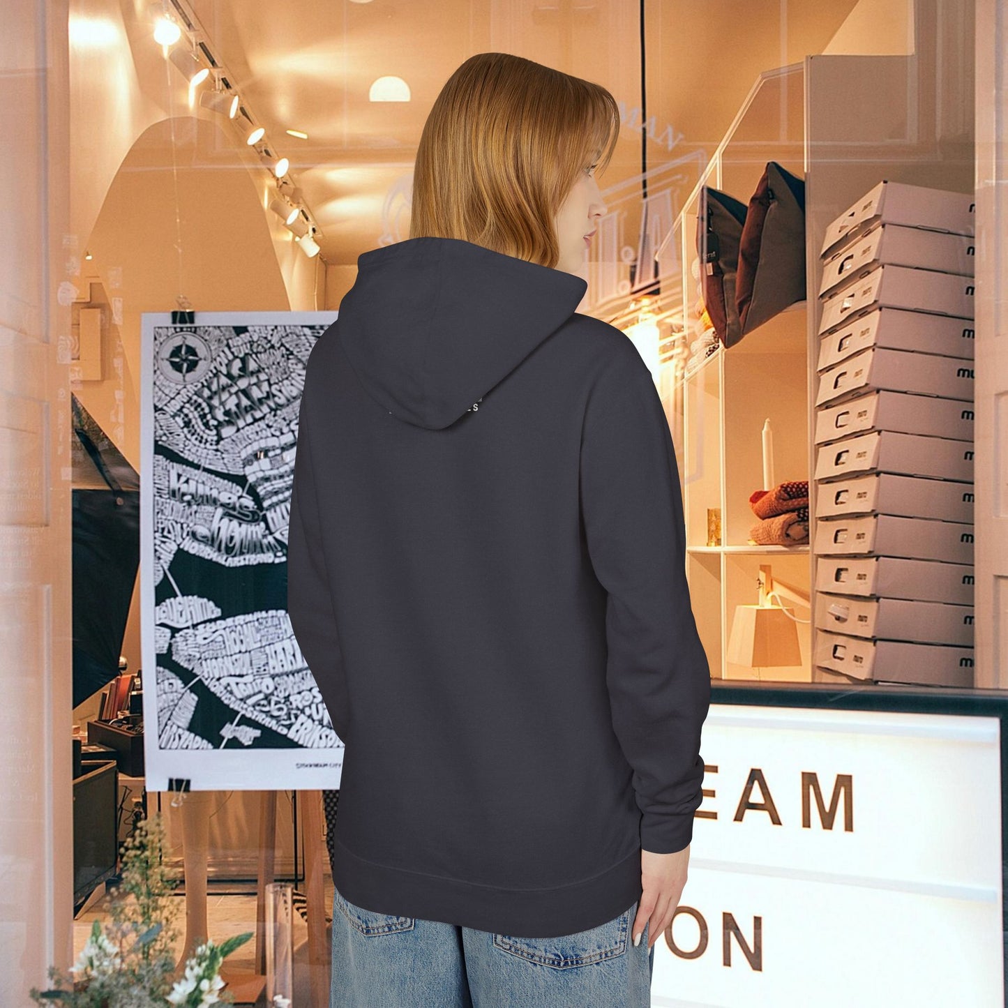 Unisex Lightweight Hooded Sweatshirt – N2 Series USLWHSS PT2WW002_ Limited Edition Crafted Comfort by WesternWaves: