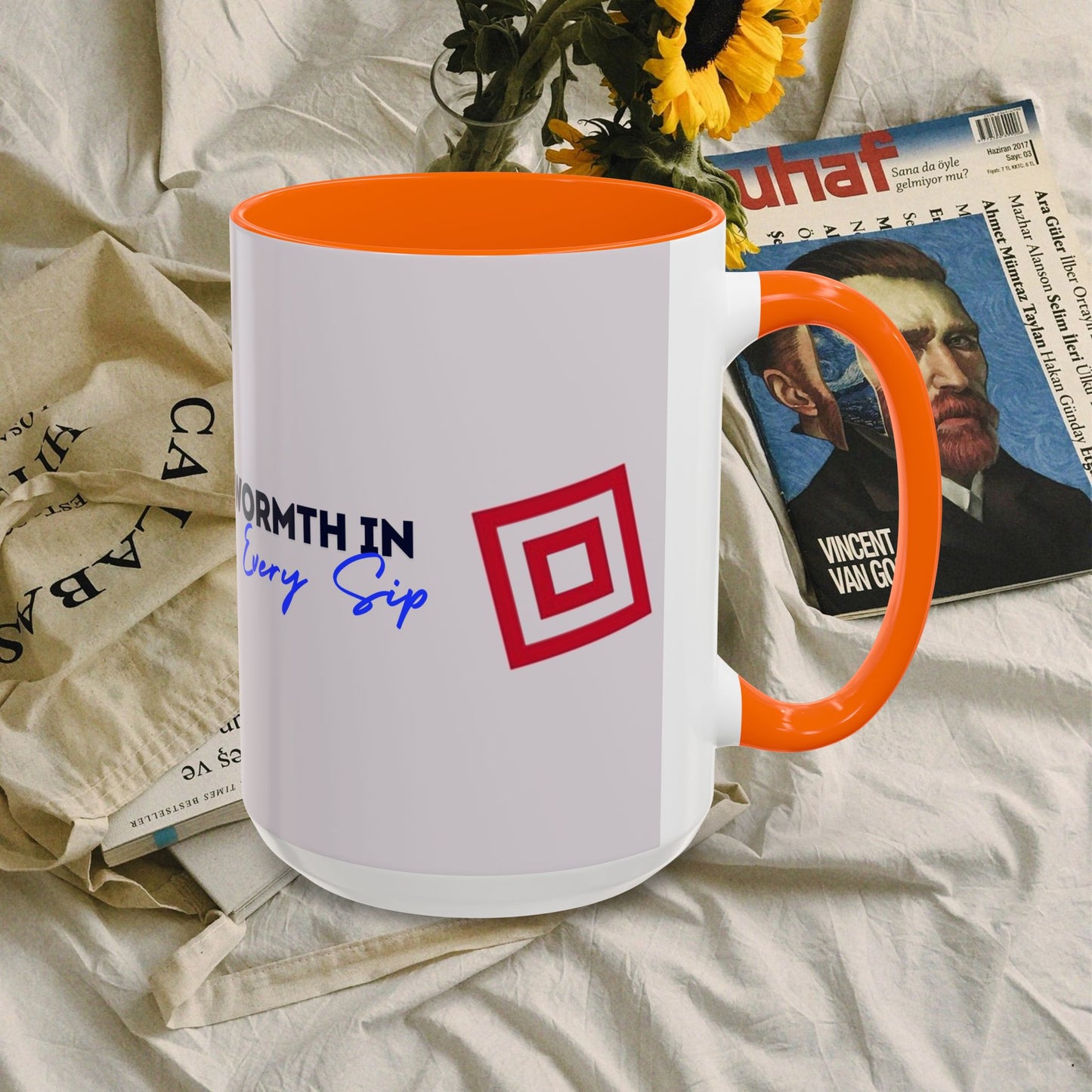 Accent Coffee Mug (11, 15oz)_ N2 Series ACMUG PT2WW003_ Limited Edition Mug by WesternWaves