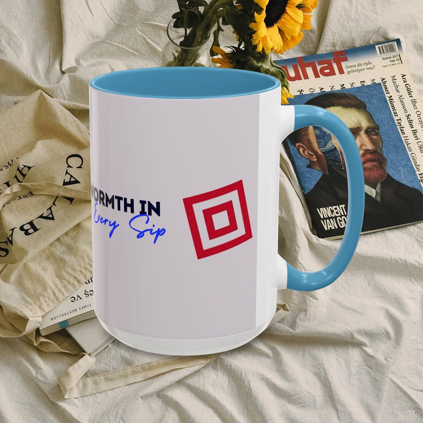 Accent Coffee Mug (11, 15oz)_ N2 Series ACMUG PT2WW003_ Limited Edition Mug by WesternWaves