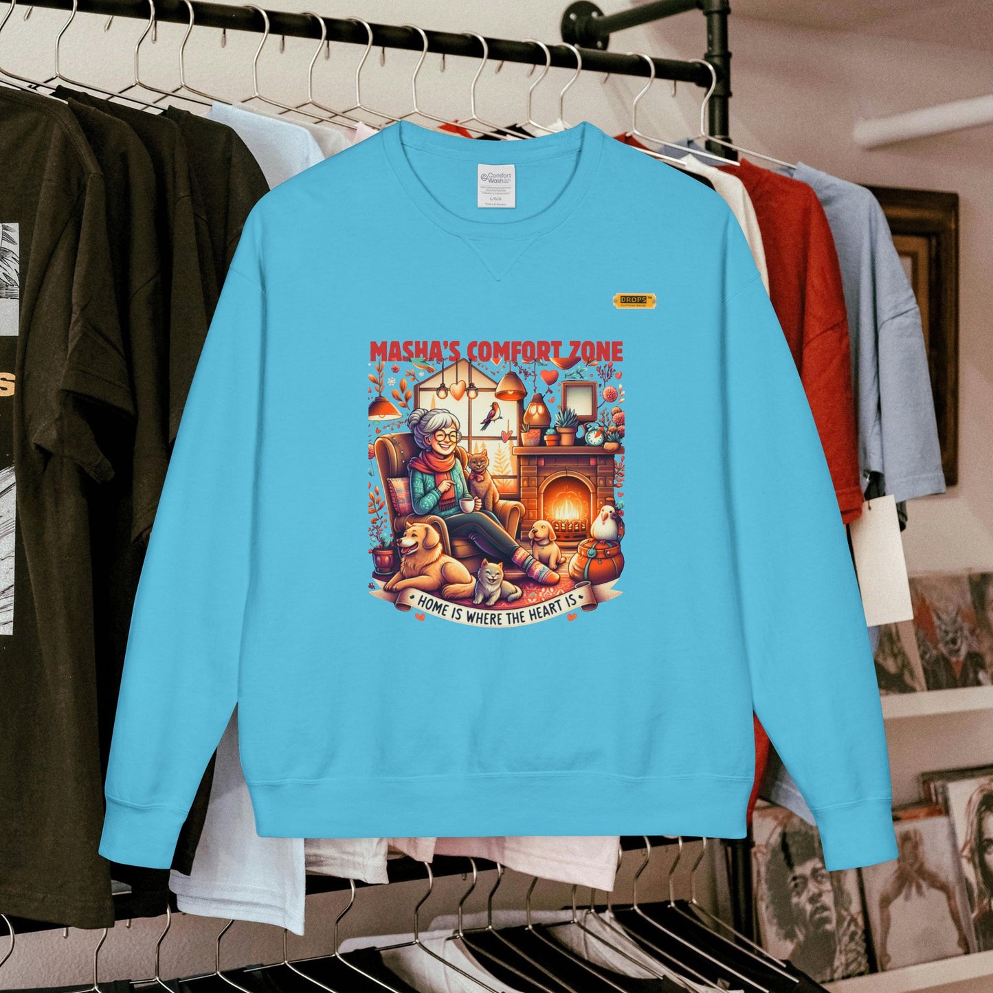 Crewneck Sweatshirt_ N7* Series CNSS PT2WW001_ Limited Edition Gift for Her, by WesternWaves: