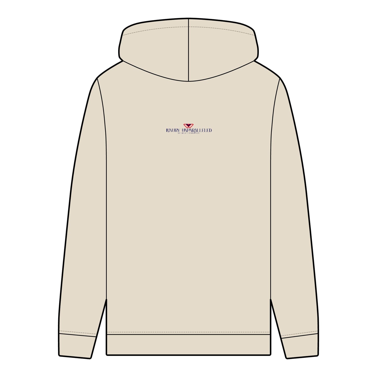 Men's Organic Hoodie_ N7+ Series MOHOODIE PT2WW001_ Limited Edition Powerful Tomorrow by WesternWaves: