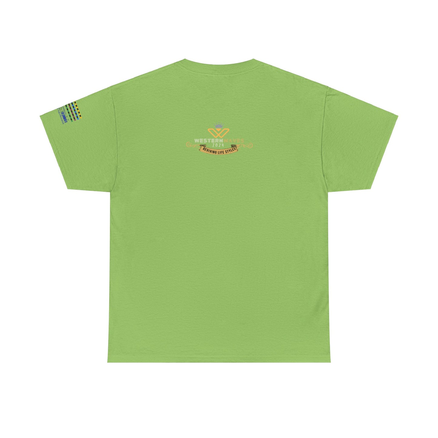 Unisex Heavy Cotton Tee_ Crafted from premium 100% cotton_ N+ Series UHCT PT2WV003_ Limited Edition by WesternWaves: