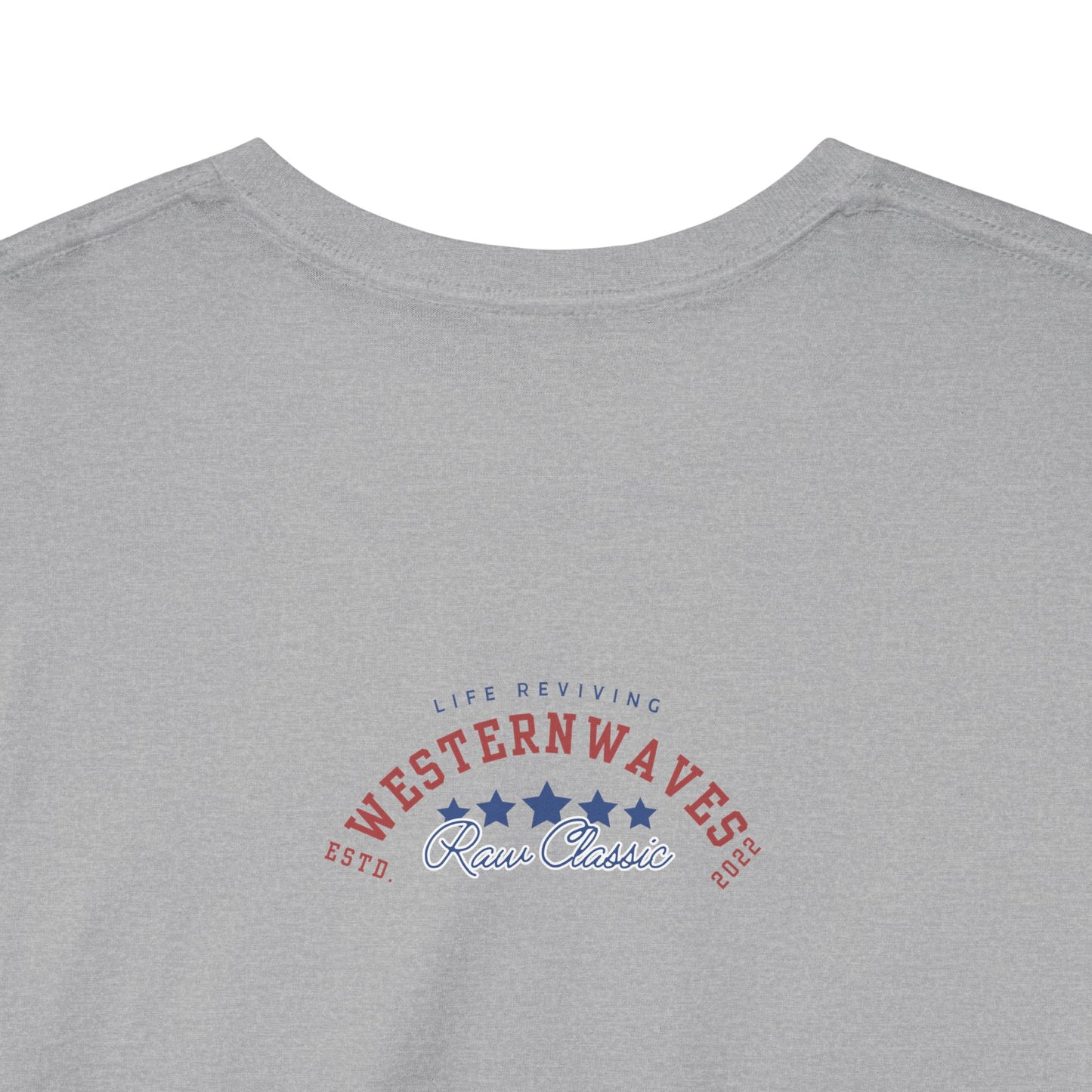 Unisex Heavy Cotton Tee_ Crafted from premium 100% cotton_ N+ Series UHCT PT2WV017_ Limited Edition by WesternWaves: