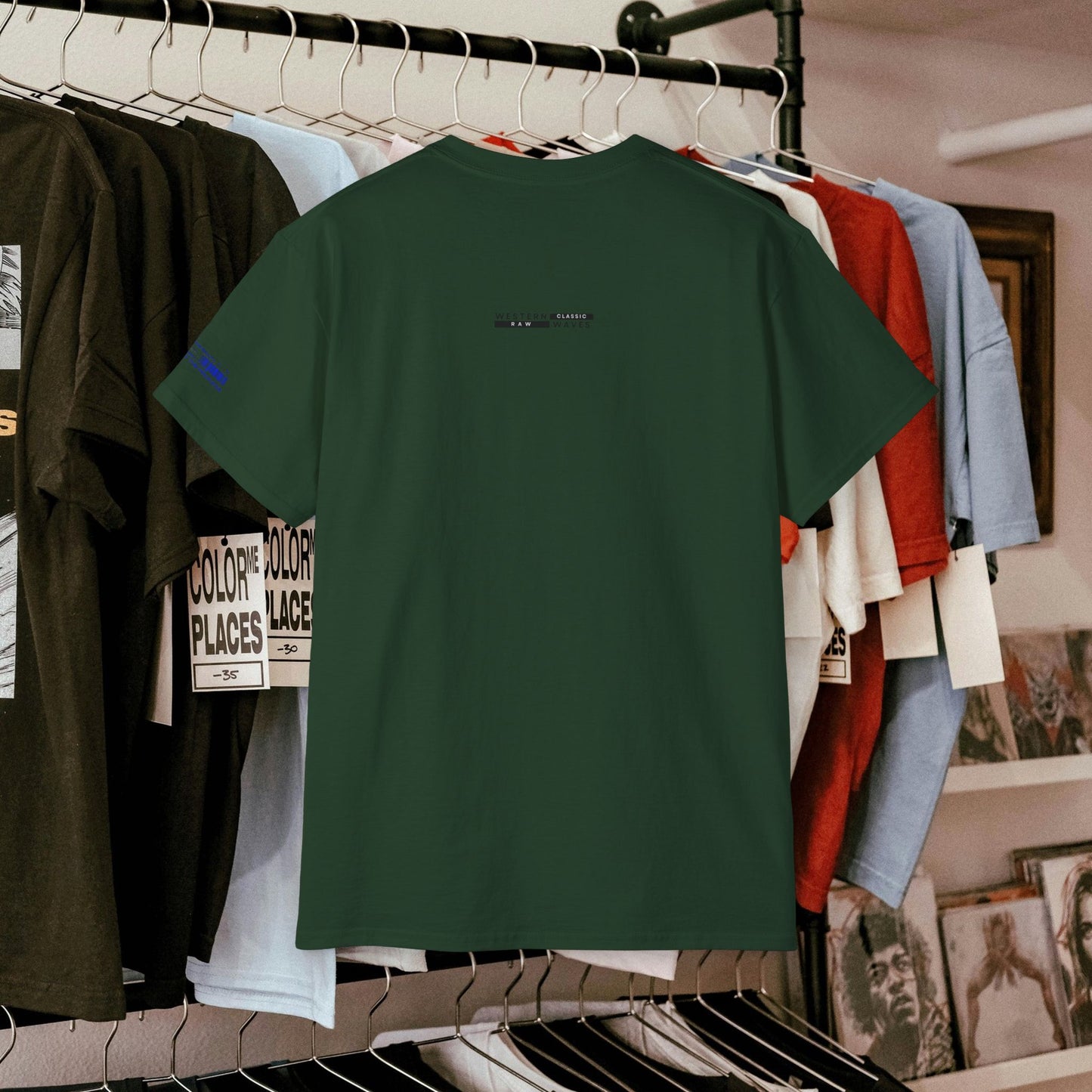Unisex Ultra Cotton Tee_ Classic Comfort Unleashed_ N2 Series USUCTEE PT2WW002_ Limited Edition Maximum Comfort & Style by WesternWaves: