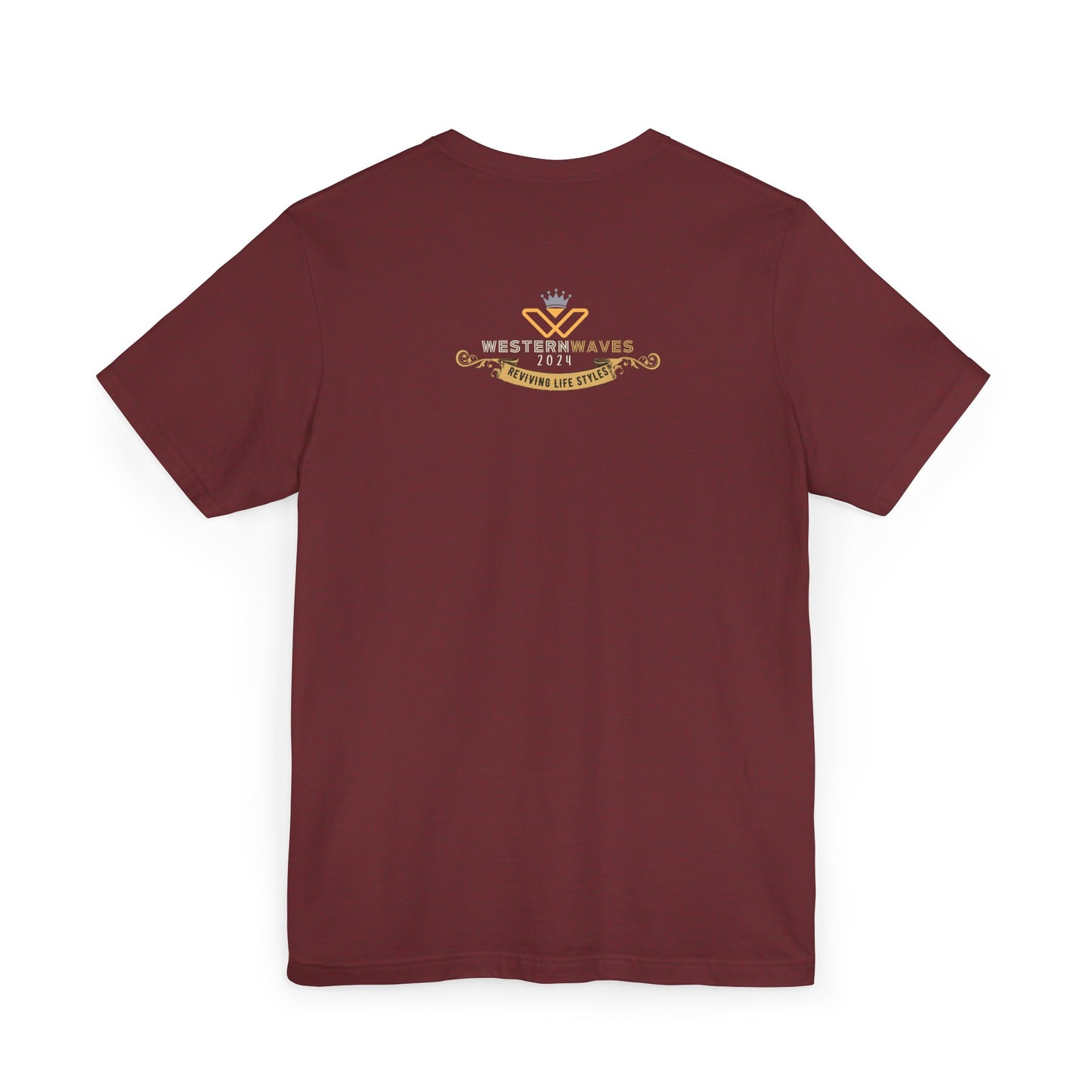 Unisex Jersey T-Shirt_ N+ Series USJTS PT2WP003_ Limited Edition T-Shirt by WesternWaves: