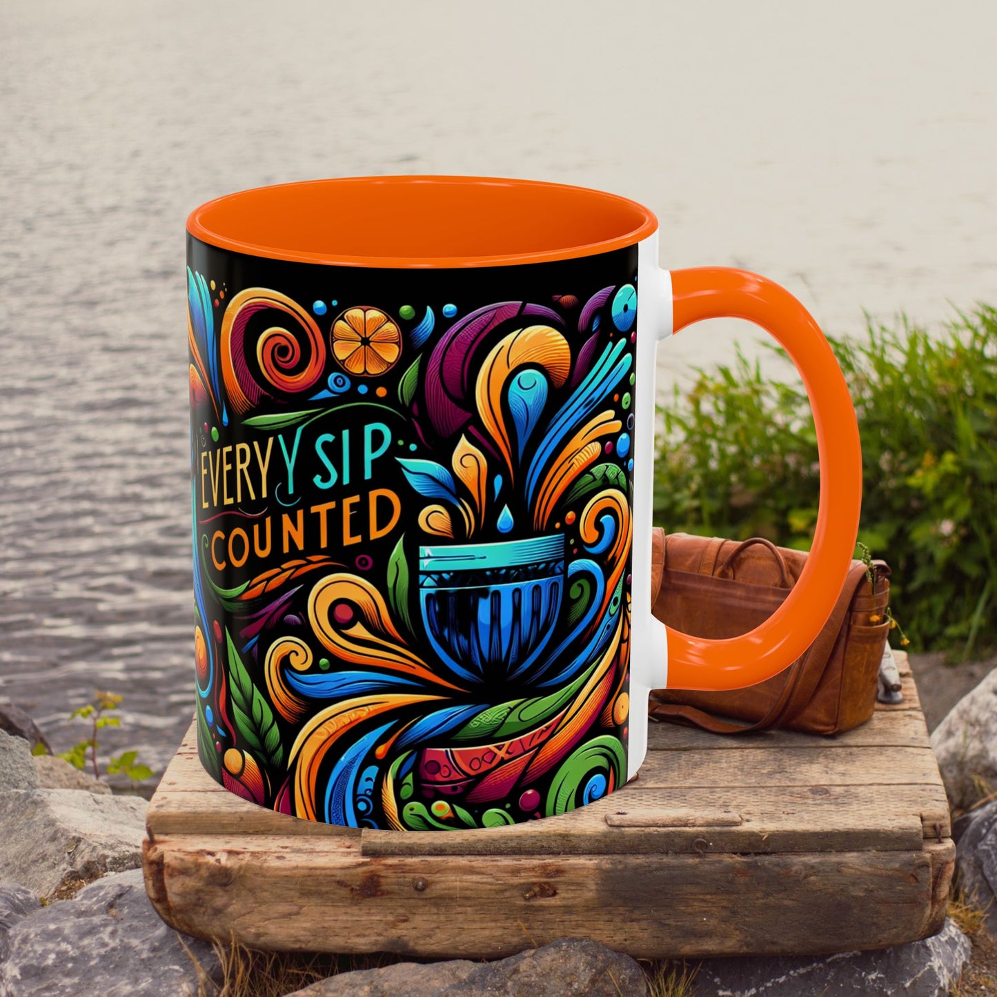 Accent Coffee Mug 11_ N3* Series ACM11OZ PT2WW022_ Limited Edition Perfect Blend of Style by WesternWaves: