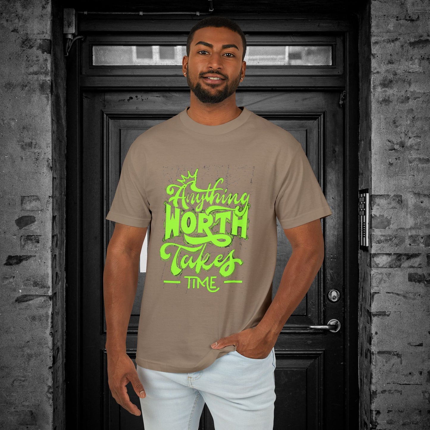 Unisex Garment-Dyed Heavyweight Cotton Tee_ N2+ Series USGDHWCTEE PT2WW007_ Limited Edition Statement of Style by WesternWaves: