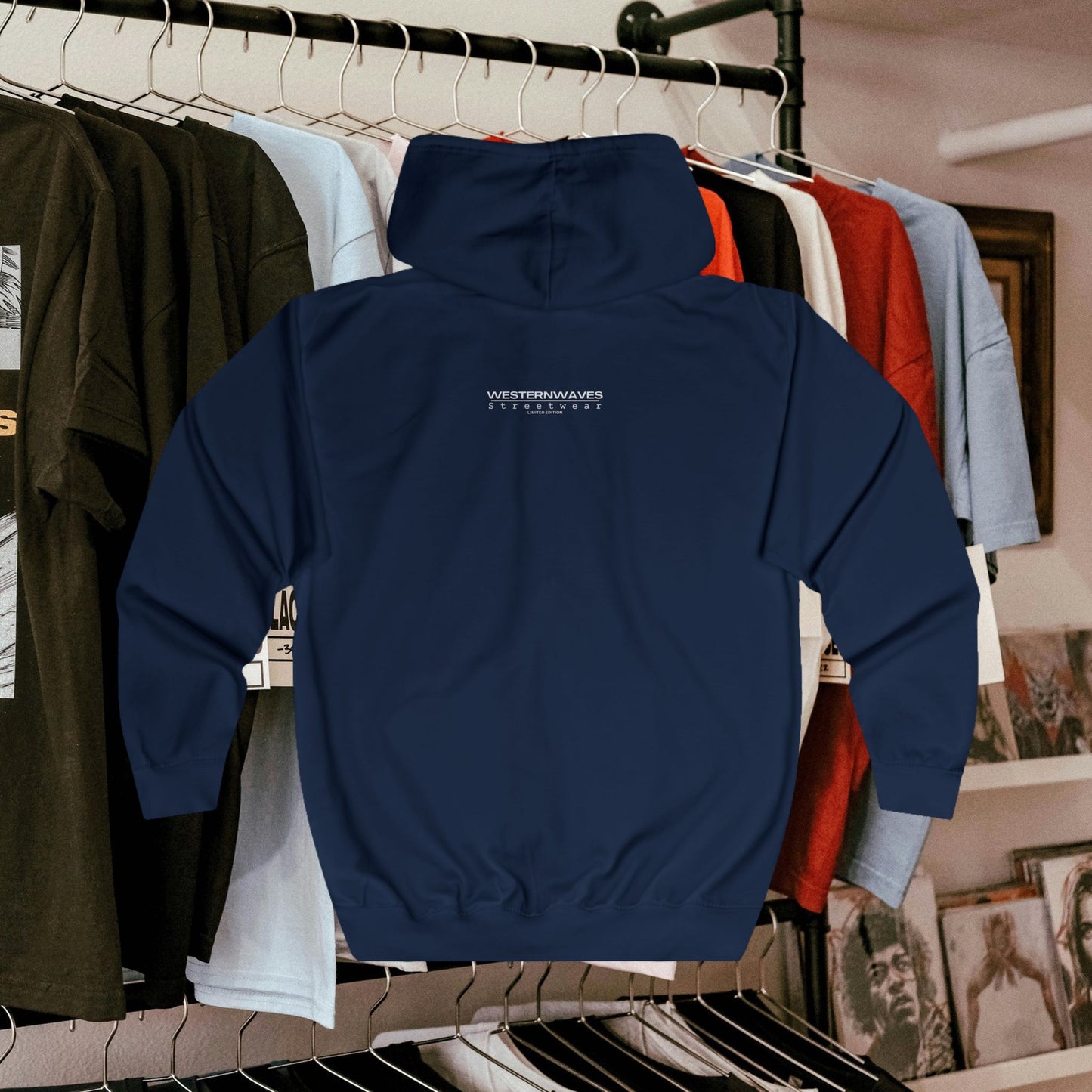 Unisex Full Zip Hoodie with Bold Graphic_ 05 Sep 2025_ Casual Sweatshirt, Streetwear, Gift for Him/Her, Layering Essential