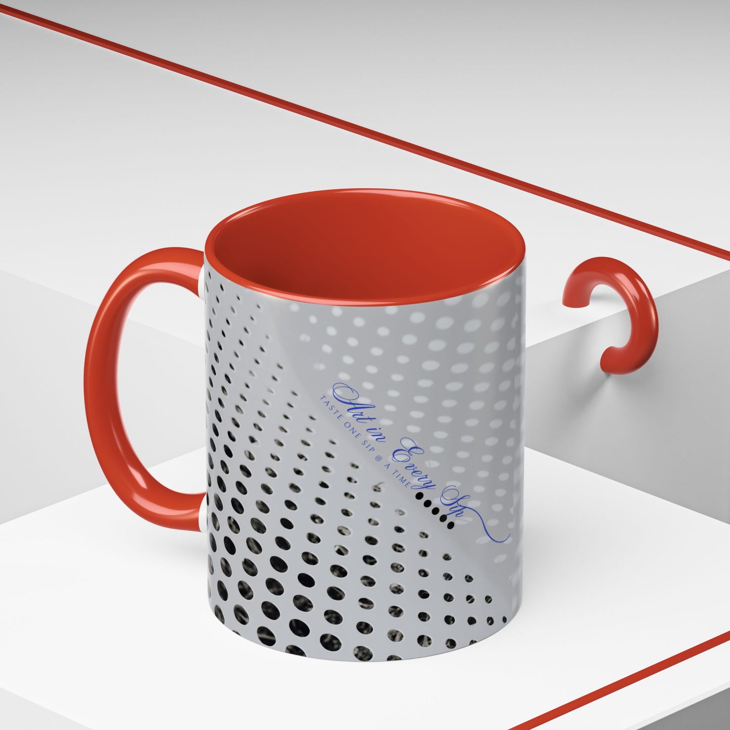 Accent Coffee Mug 11, 15oz_ N3+ Series ACM11OZ PT2WW020_ Limited Edition Perfect Blend of Style by WesternWaves:
