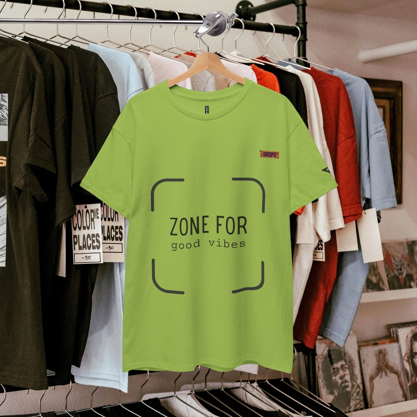 Unisex Heavy Cotton Tee_ 20 July 2025_ Limited Edition Unique Summer Wear_ by WesternWaves:
