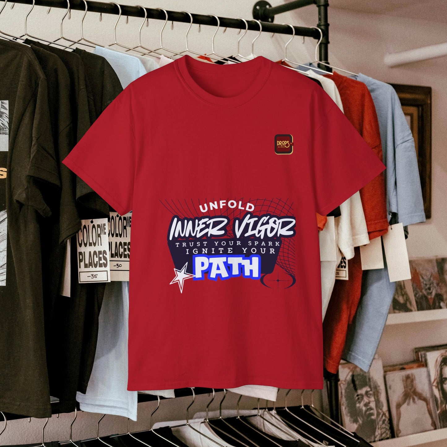 Inspirational Unisex Ultra Cotton Tee_ N6+ Series IPUSUCTEE PT2WW001_ Limited Edition by WesternWaves: