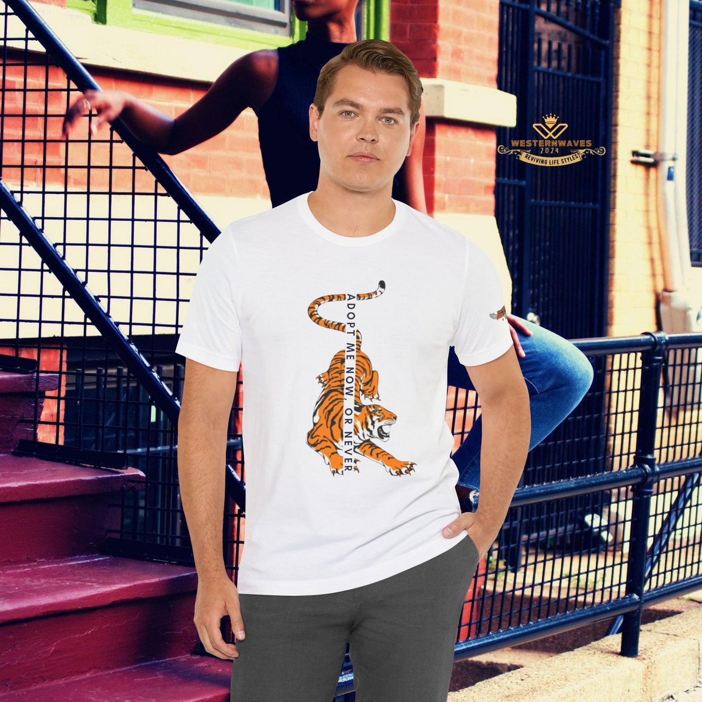 Unisex Jersey Short Sleeve Tee_ N2 Series PT2WW003_Limited Edition by WesternWaves: