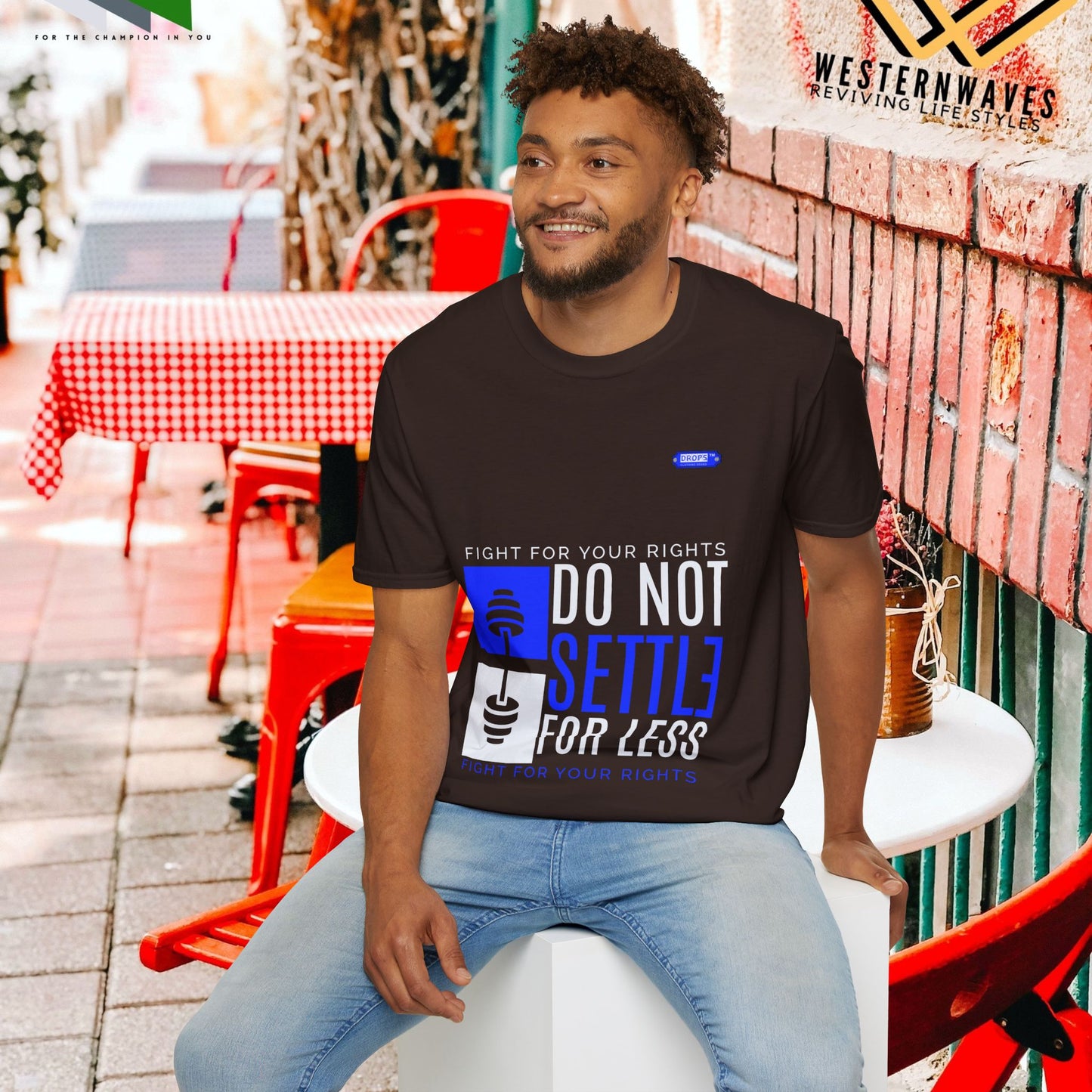 Unisex Softstyle T-Shirt_ N2 Series SPW USSTS FT2WW009_ Redefine Relaxation Limited Edition by WesternWaves: