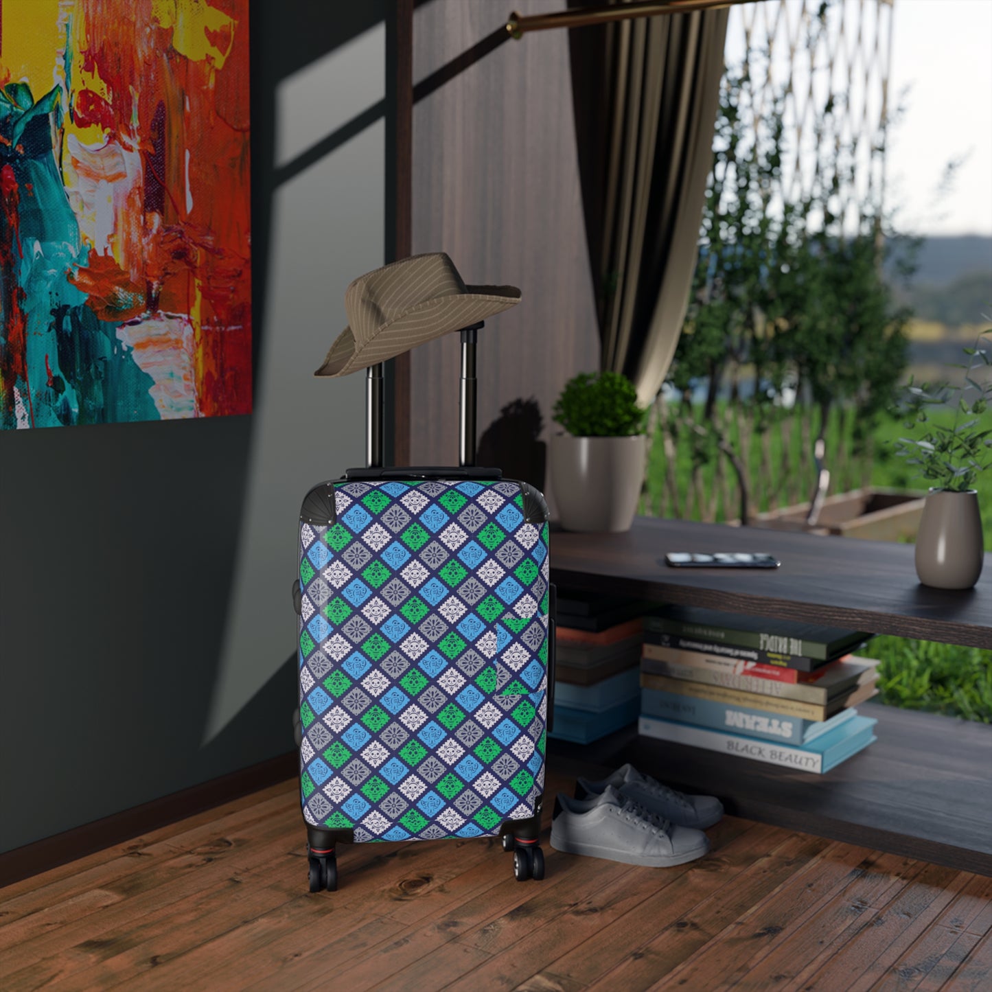 Suitcase_ For Effortless Travel in Elegance Motion_ N2 Series SC-PT2WW001_ Limited Edition Functionality & Style in Travelling by WesternWaves:
