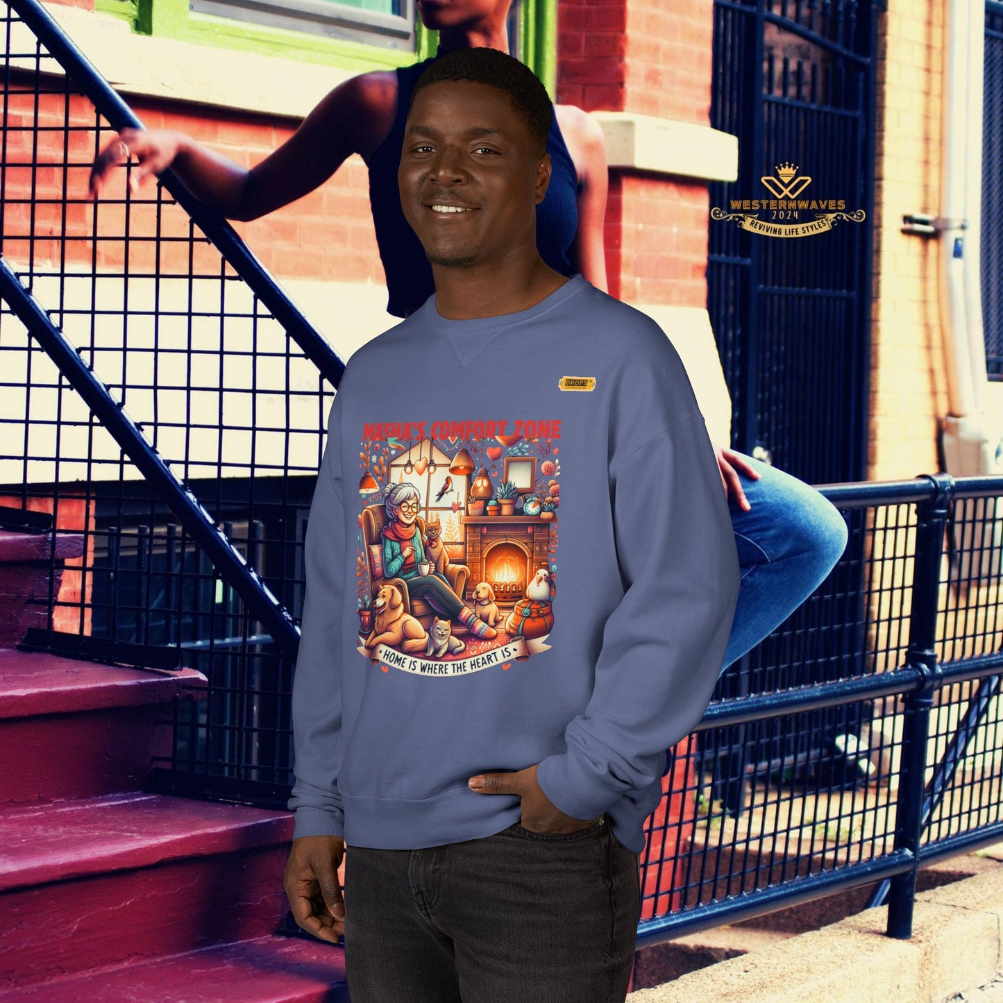 Crewneck Sweatshirt_ N7* Series CNSS PT2WW001_ Limited Edition Gift for Her, by WesternWaves: