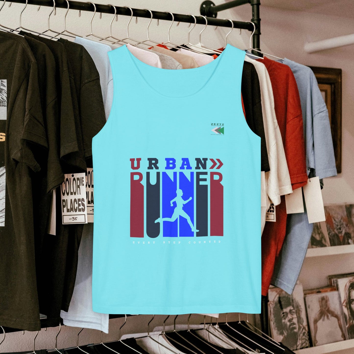 Unisex Garment-Dyed Tank Top_ 27 June 2025_ Limited Edition Summer Sports Apparel by WesternWaves: