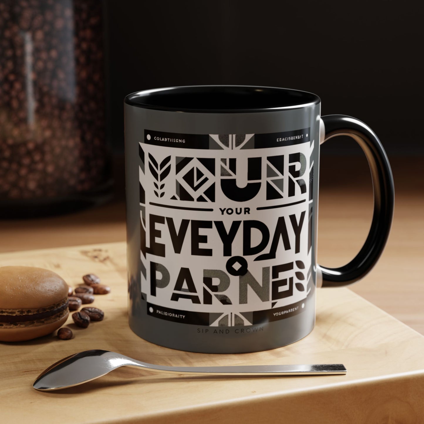 Accent Coffee Mug 11oz _ N3* Series ACM11OZ PT2WW021_ Limited Edition Perfect Blend of Style by WesternWaves: