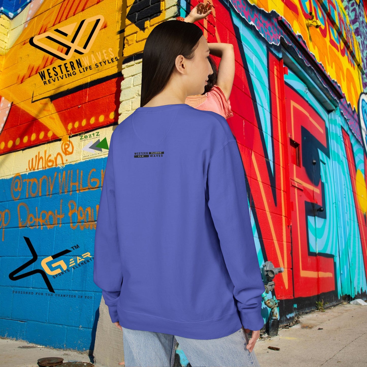 Crewneck Sweatshirt_ N7* Series CNSS PT2WW001_ Limited Edition Gift for Her, by WesternWaves: