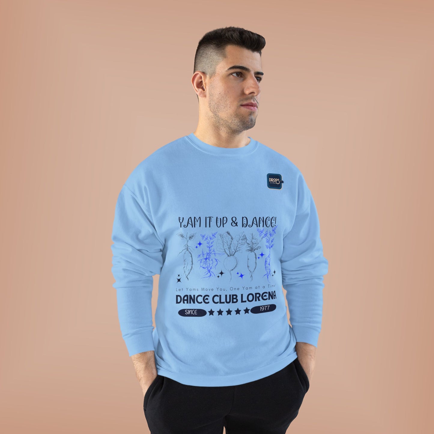 Unisex EcoSmart® Crewneck Sweatshirt_ N3 Series USESCNSS PT2WW001_ Limited Edition Perfect Blend of Comfort, Style, & Sustainability by WesternWaves:
