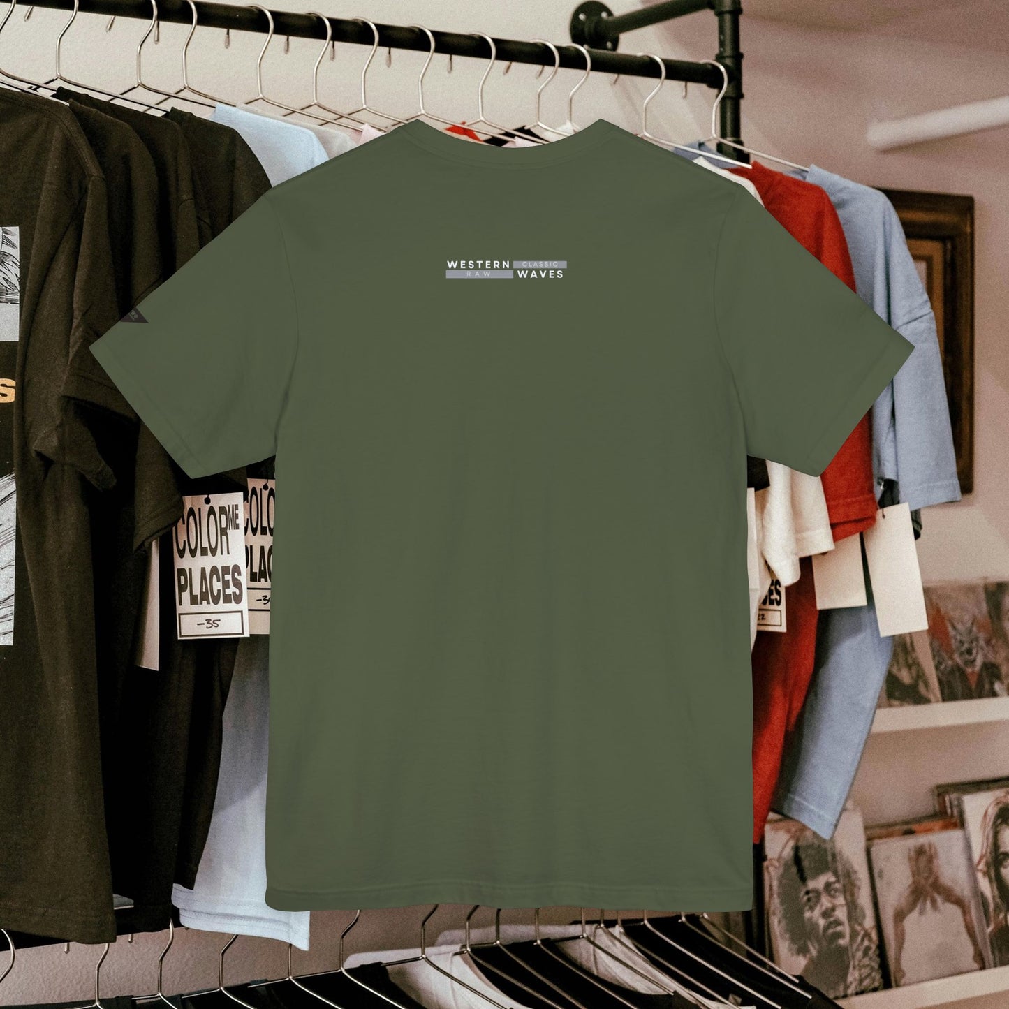 Unisex Jersey Short Sleeve Tee_ Signature Comfort Tee by SPW_ N2* Series PT2WW005_ Limited Edition Cherished Favorite by WesternWaves:
