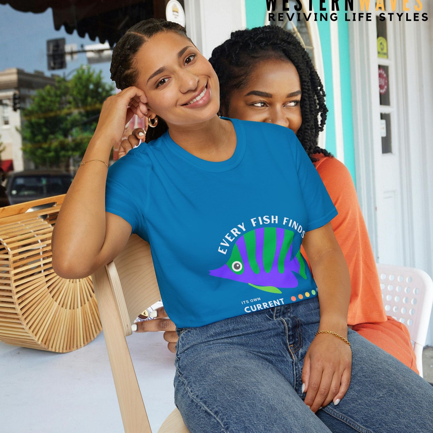 Unisex Softstyle T-Shirt_ N+ Series USSTS FT2WW010_ Limited Edition by WesternWaves: