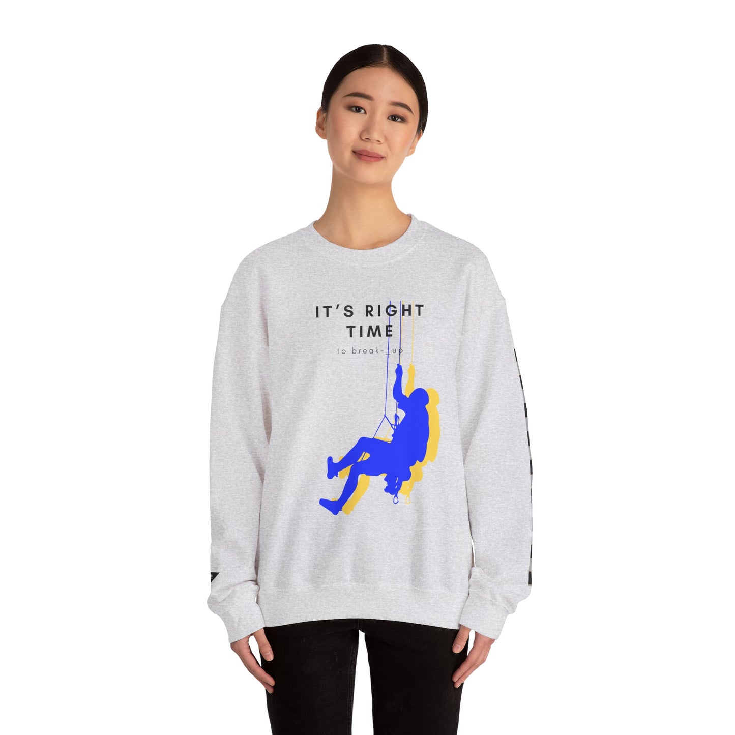 Unisex Heavy Blend™ Crewneck Sweatshirt_ N3+ Series UHBCSS PT2WW019_ Limited Edition by WesternWaves:
