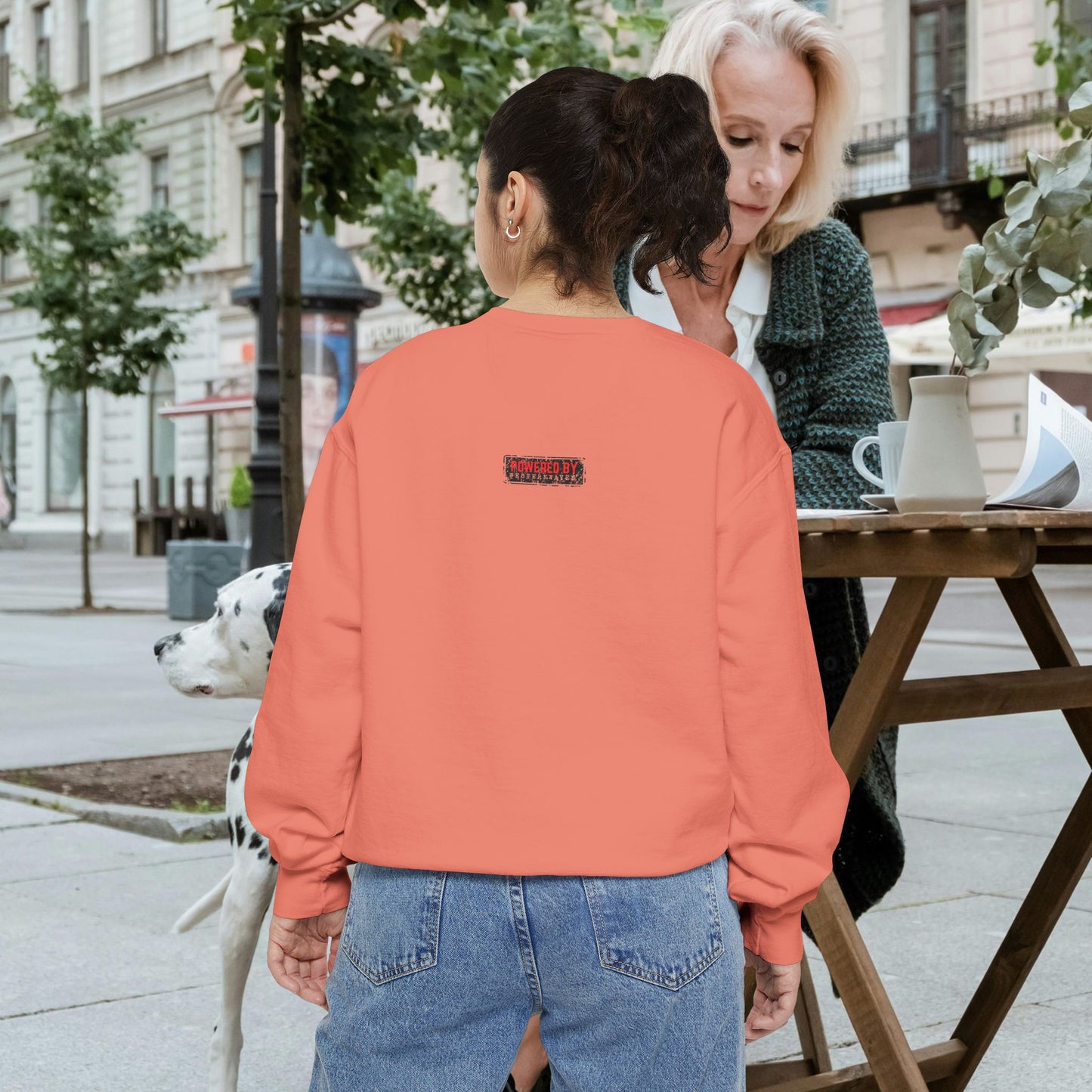 Unisex Garment-Dyed Sweatshirt_ N2 Series USGDSS PT2WW002_ Limited Edition Masterpiece of ‘ZeztZ’ Sports Brand _ Luxury & Casual Comfort by WesternWaves: