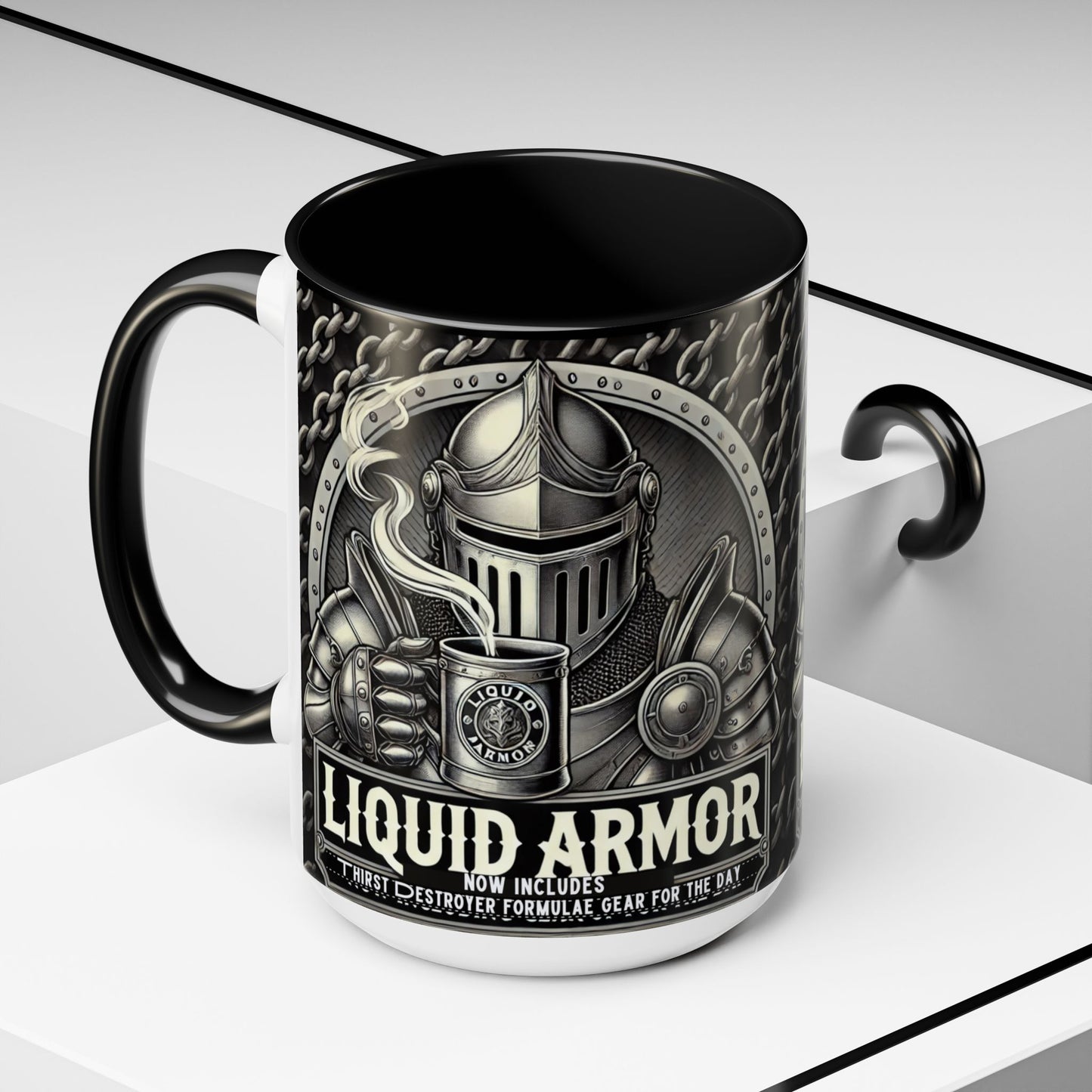 Accent Coffee Mug 11, 15oz_ N3+ Series ACM11OZ PT2WW0002_ Vibrant Limited Edition Design by WesternWaves: