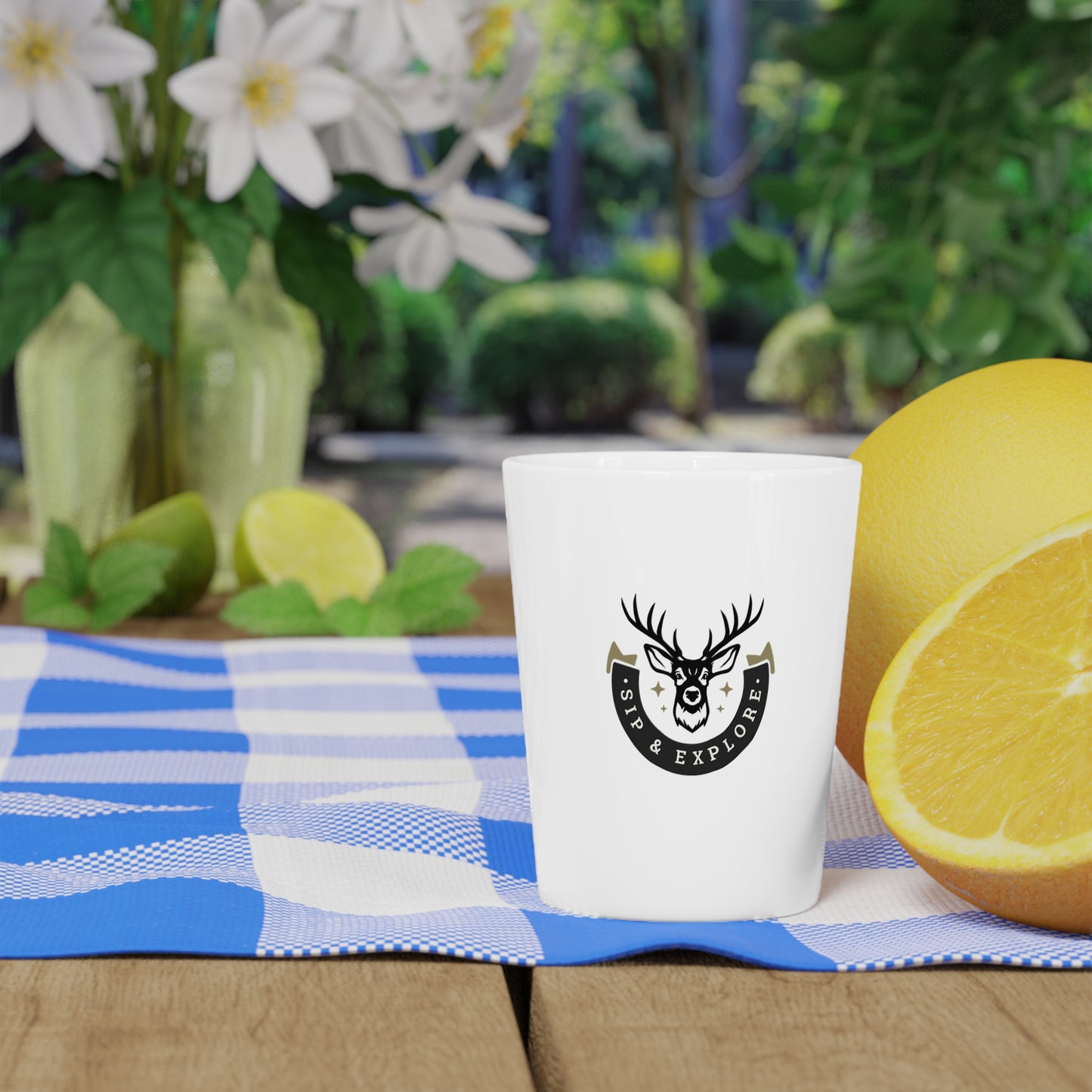 Shot Glass – N2+ Series SG PT2WW002_ Limited Edition Wedding Favors & Unique Gift Idea by WesternWaves: