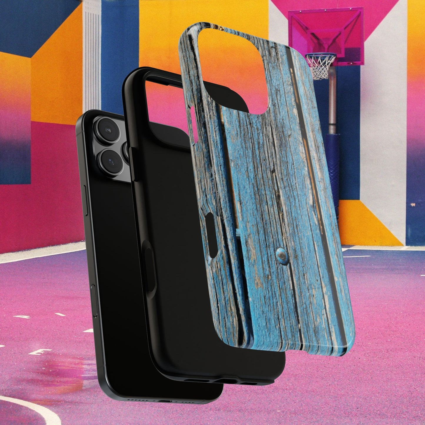 Tough Cases_ iPhone Case_ Series N8+ TCPCASE PT2WW004_ Limited Edition Rustic Wooden Phone Case for iPhones by WesternWaves: